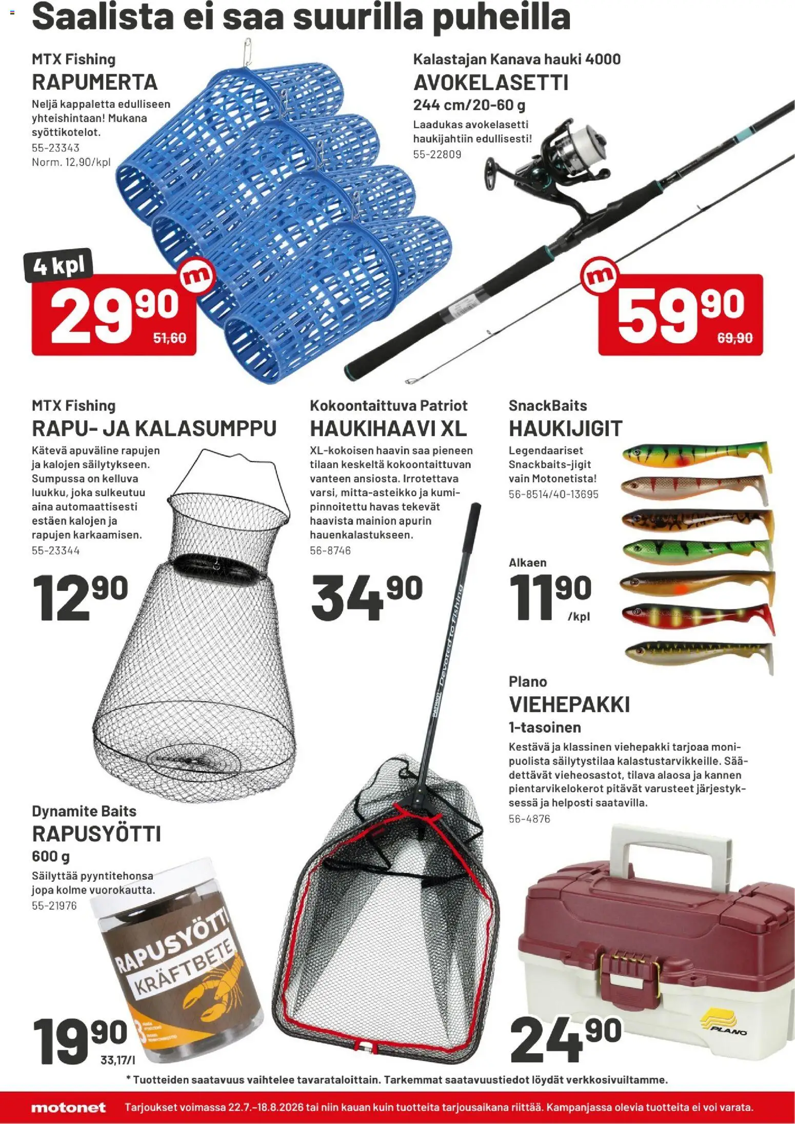 Motonet tarjoukset 22/07/2026 alkaen — page 5