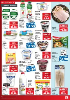 Náhled letáku MADETA Jihočeský tvaroh & jogurt, Jihočeský tvaroh & jogurt různé druhy 135 g od 05.08.2026 | Strana: 26