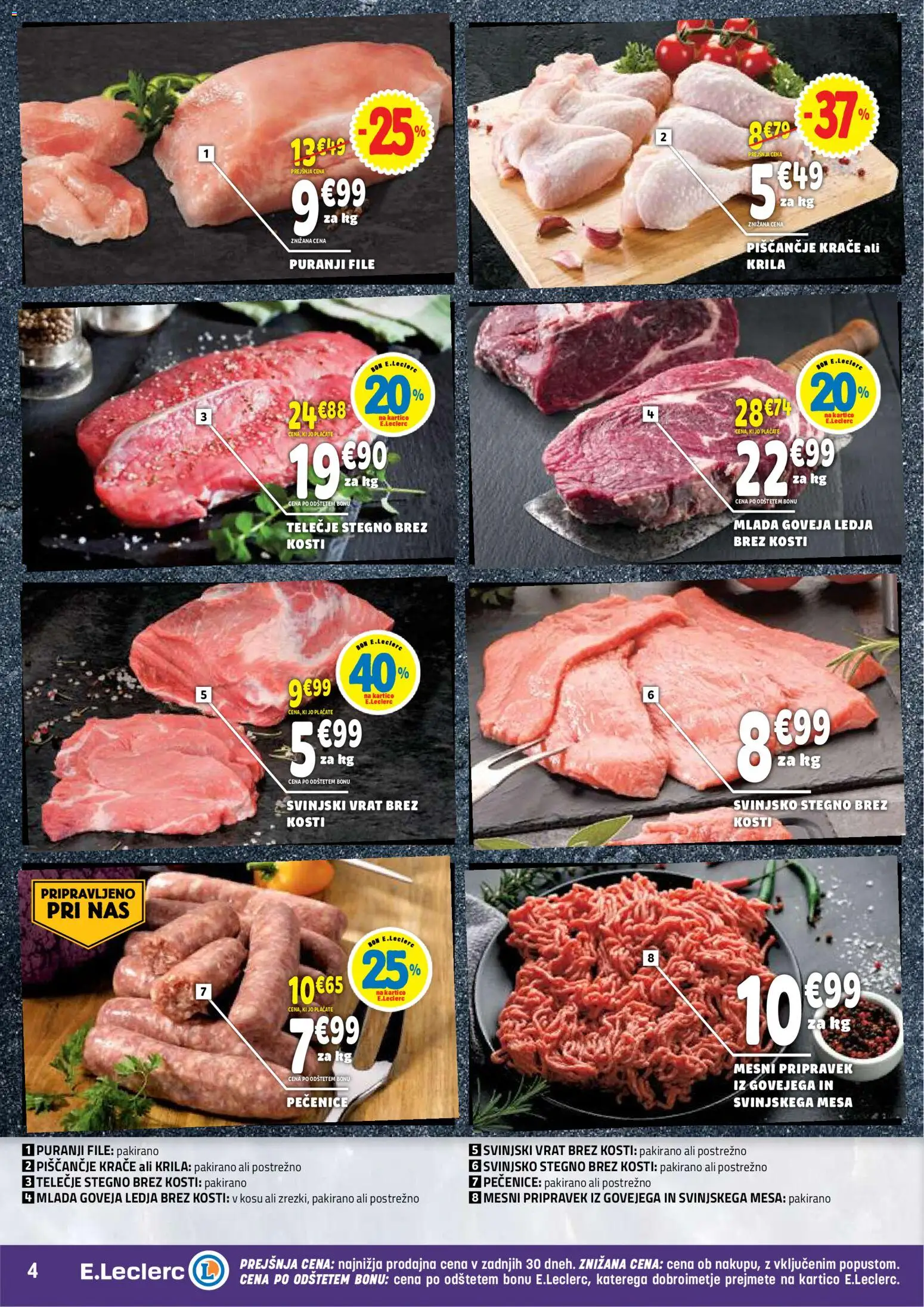 Novi E.leclerc katalog ponudbe – veljaven od 21.10.2026 | Stran: 4