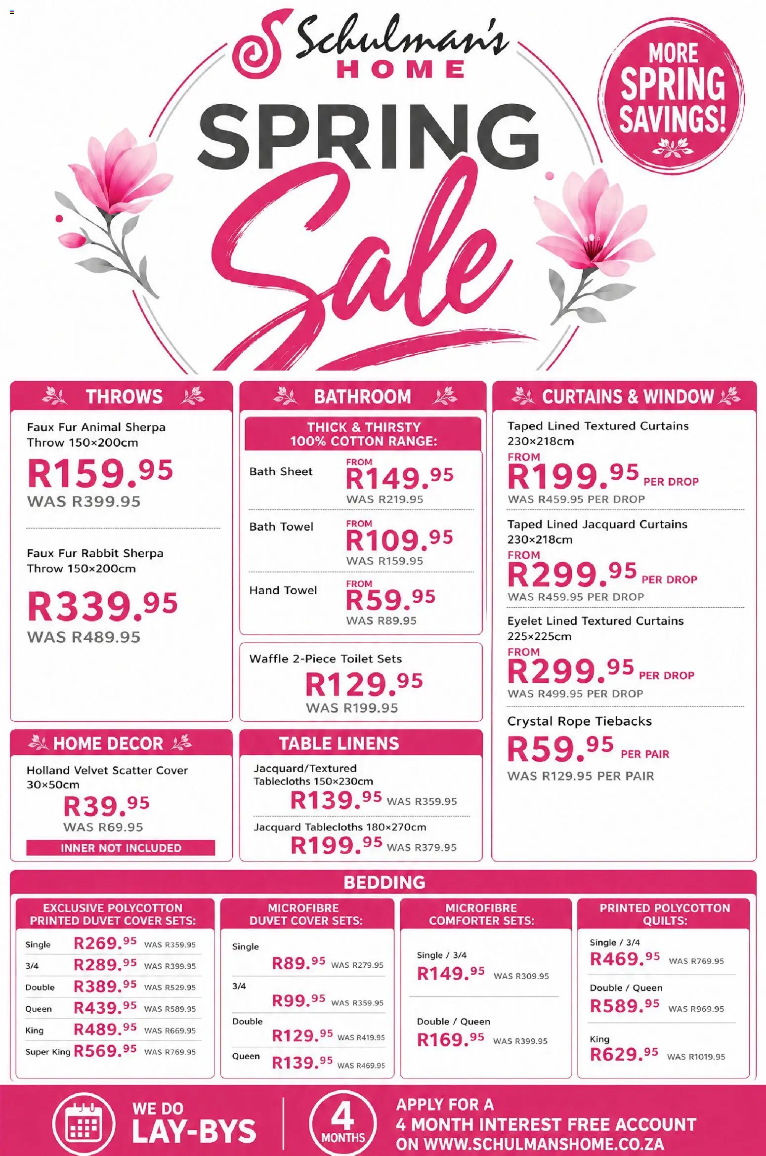 New Schulman's Home catalogue – valid from 03/09/2026 | Page: 1 | Products: Duvet, Table, Bath, Towel