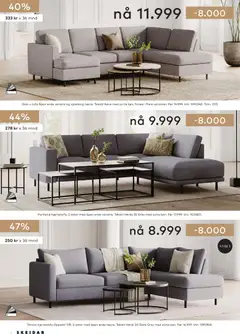 Forhåndsvisning av Skeidar kundeavis gyldig fra 13.04.2026 | Side: 4 | Produkter: Sofa, Sjeselong