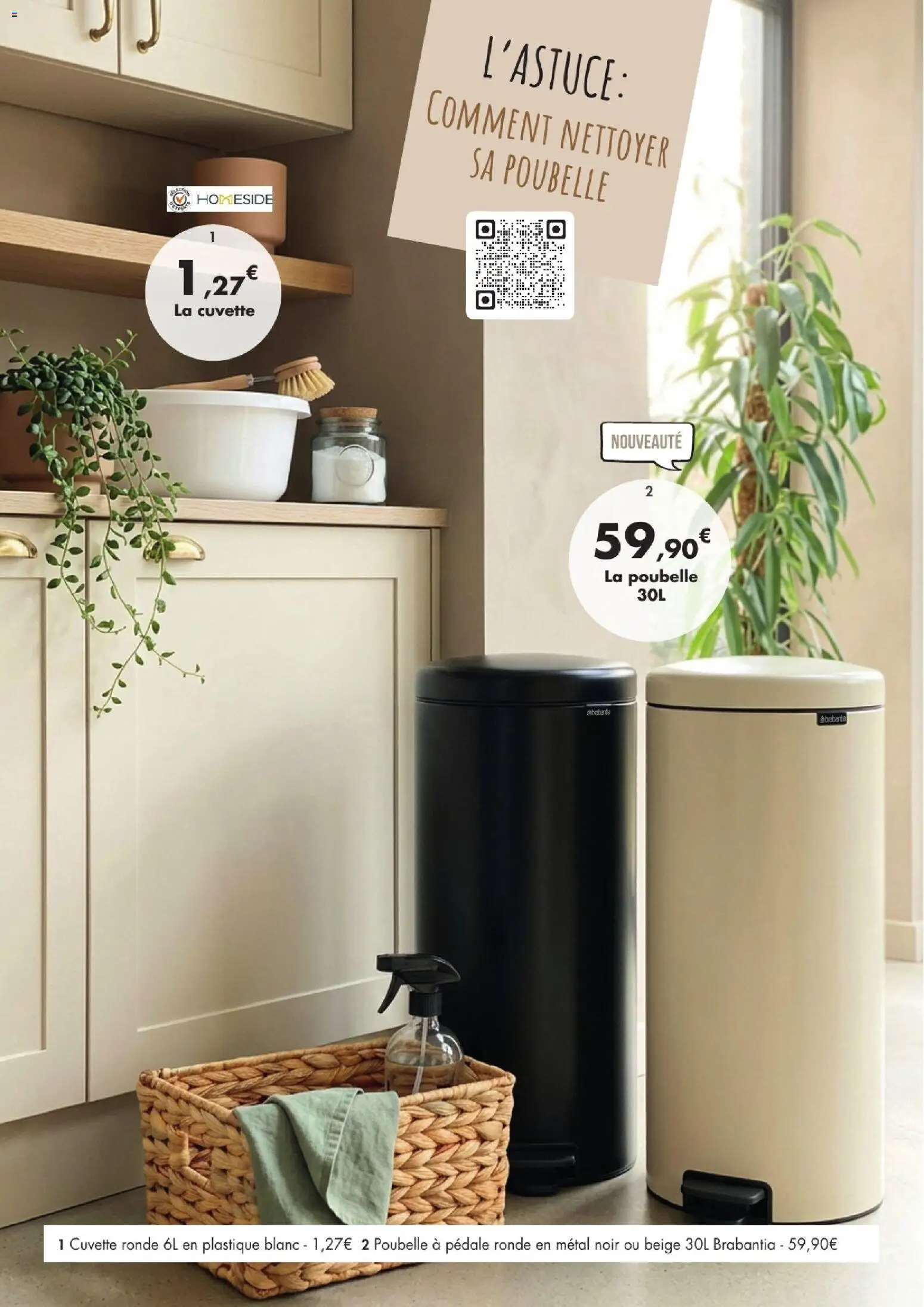{H1} | Page: 26 | Produits: Poubelle, Poubelle a pedale