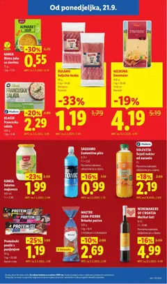 Lidl Katalog - Pregled kataloga iz trgovine Lidl, vrijedi od 21.09.2026 | Stranica: 3
