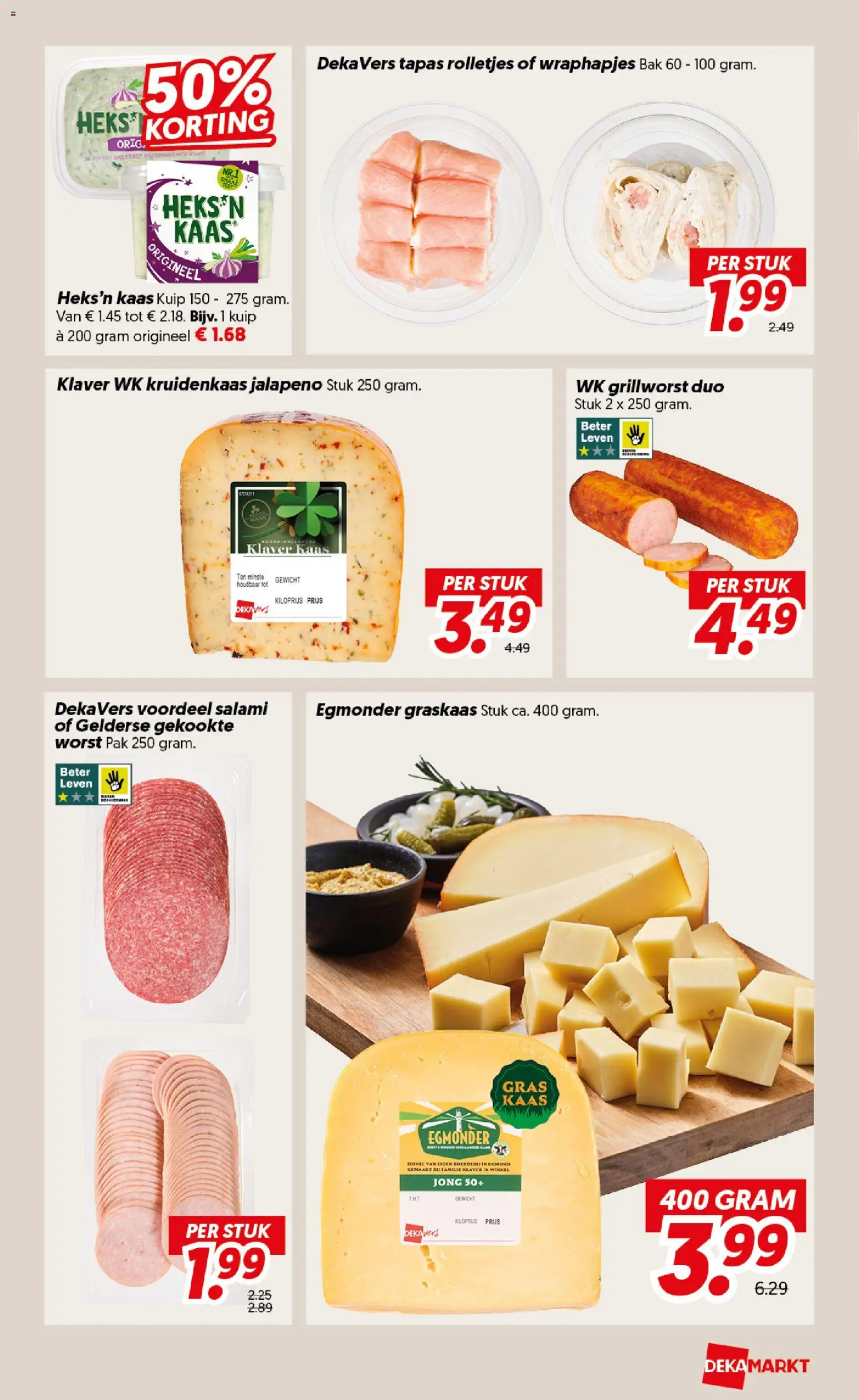 {H1} | Pagina: 9 | Producten: Kaas, Salami, Worst, Jalapeno