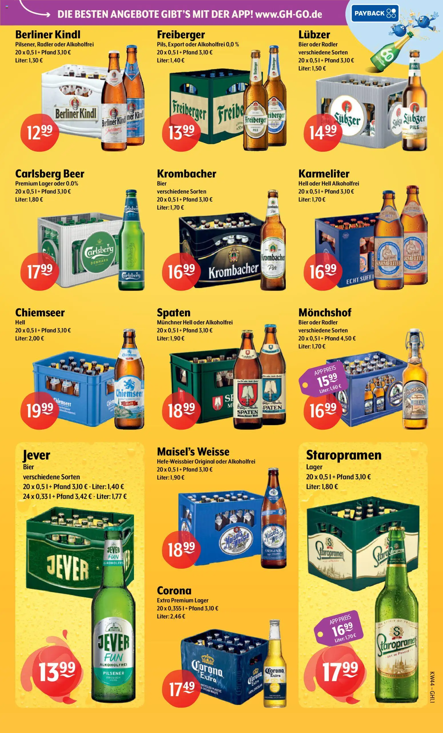 Getränke Hoffmann Prospekt – gültig ab 26.10.2026 | Seite: 7 | Produkte: Carlsberg, Bier, Radler, Lubzer