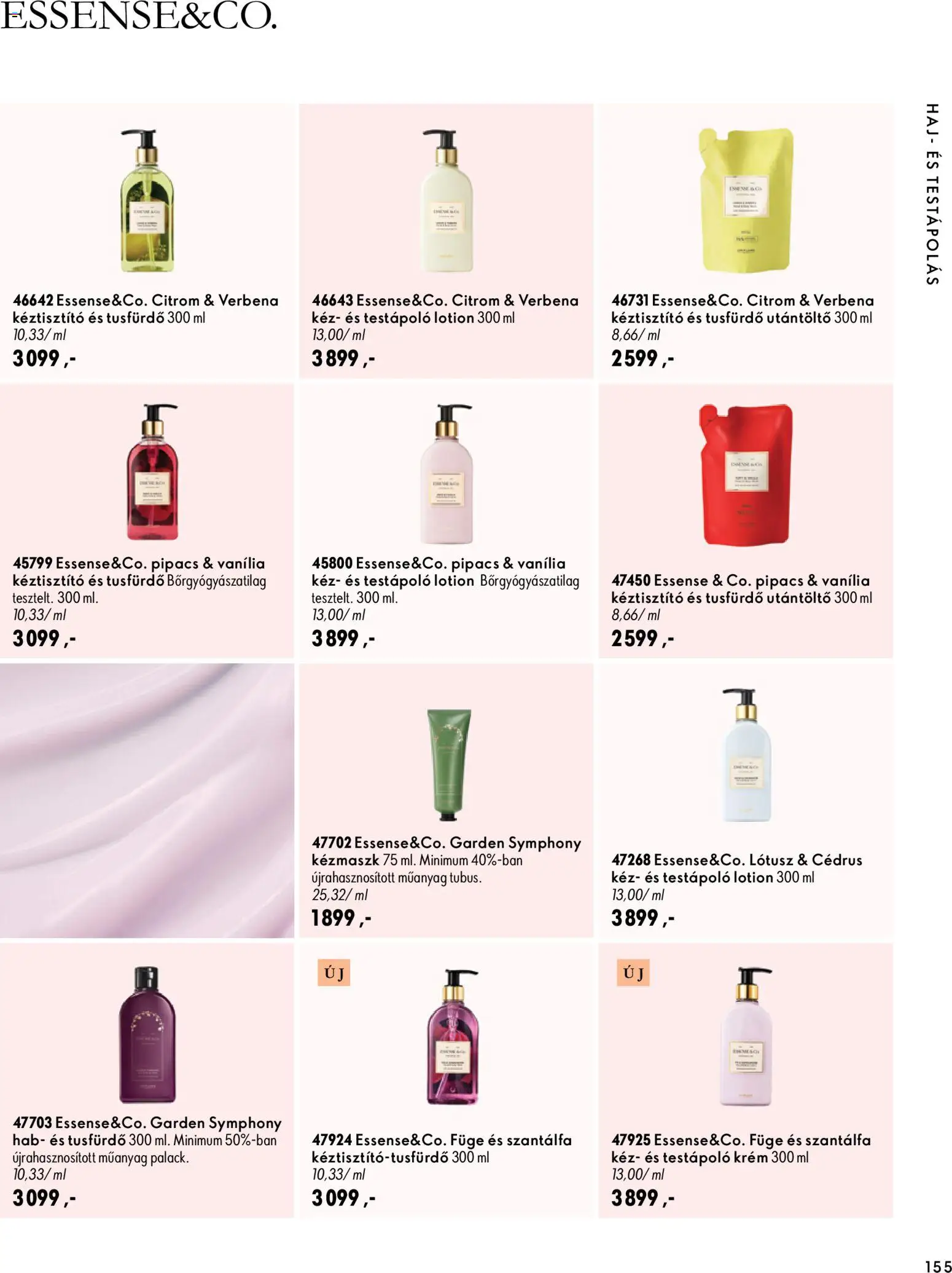 Oriflame akciós ujság - amely érvényes a következő dátumtól: 2026.11.11. | Oldal: 155 | Termékek: Verbena, Lótusz, Füge, Testápoló