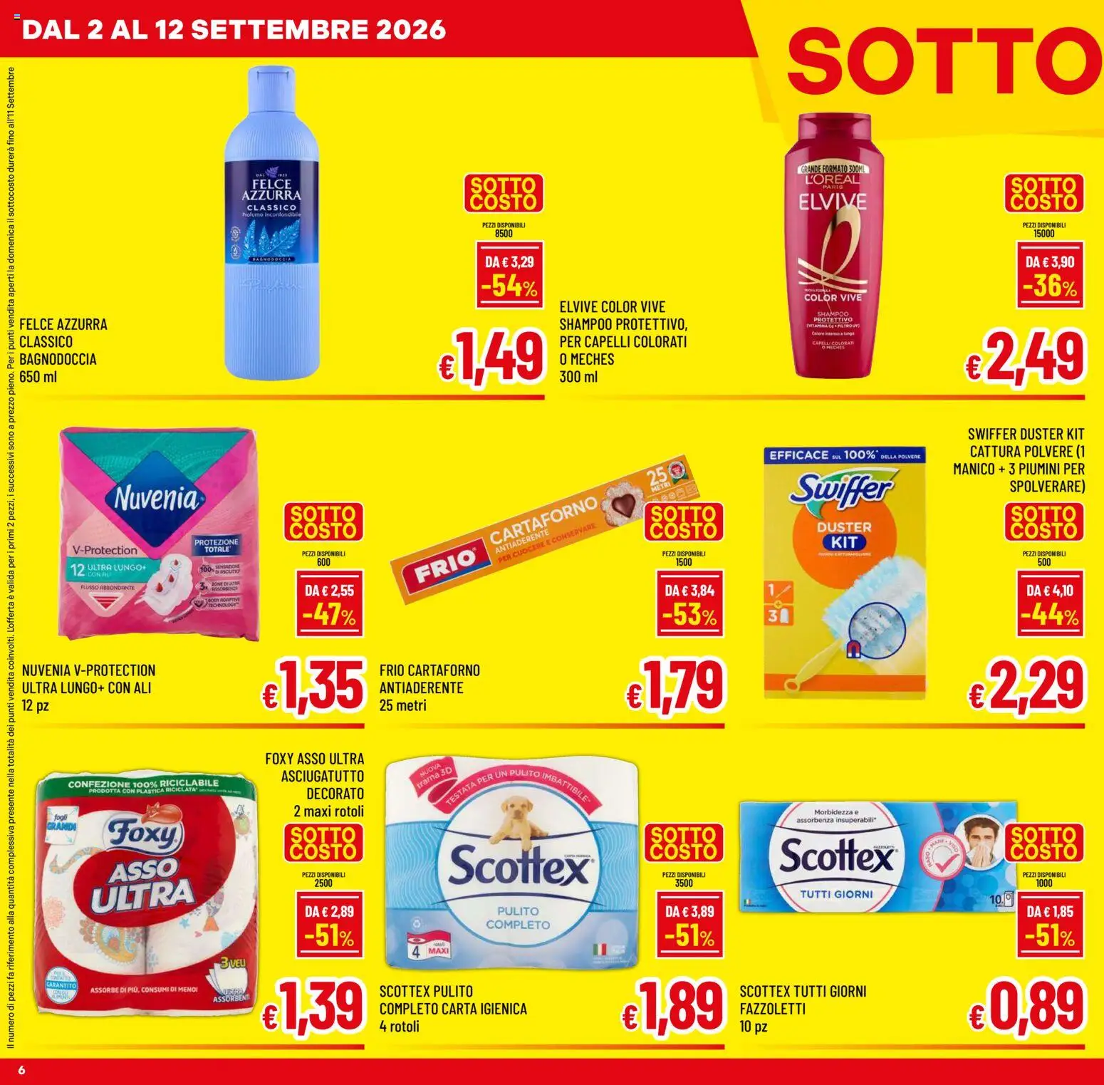 Volantino A&O del 02/09/2026 | Pagina: 6
