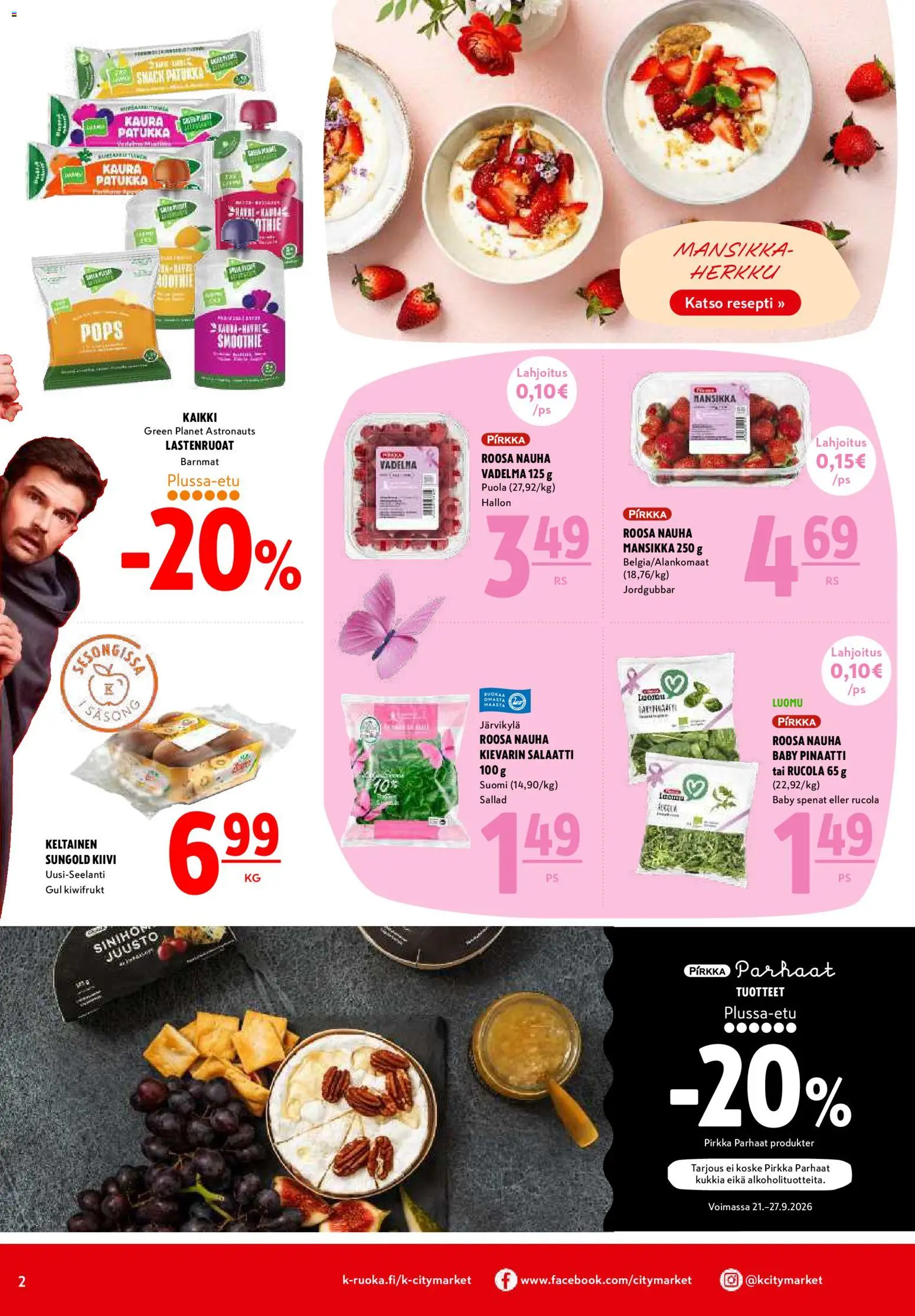 K-Citymarket tarjoukset – voimassa 24/09/2026 alkaen | Sivu: 2