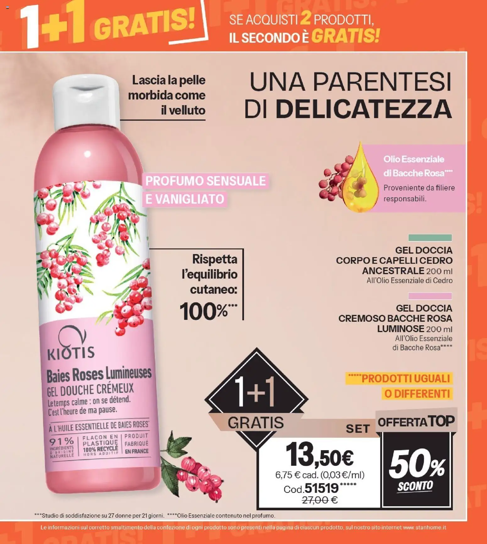Volantino Stanhome del 14/07/2026 | Pagina: 74 | Prodotti: Olio, Doccia, Profumo