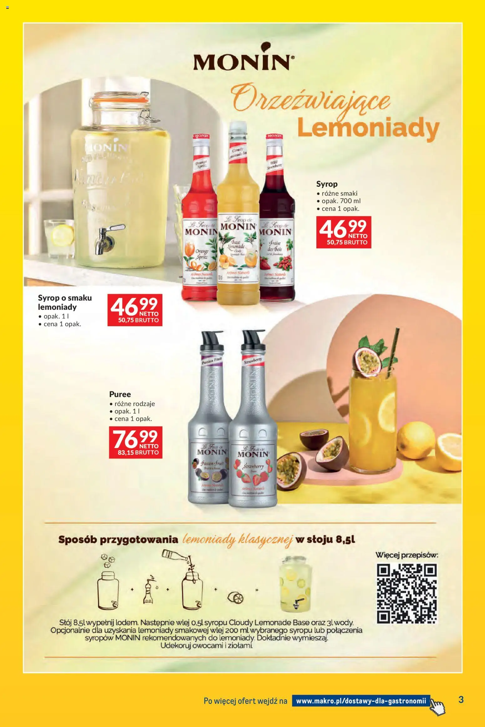Makro gazetka - Dostawy dla gastronomii od 04.05.2026 | Strona: 3