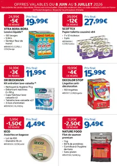 Costco - Prévisualisation de Costco catalogue valide à partir de 08.06.2026 | Page: 10 | Produits: Tablette, Papier toilette, Lessive, Saumon