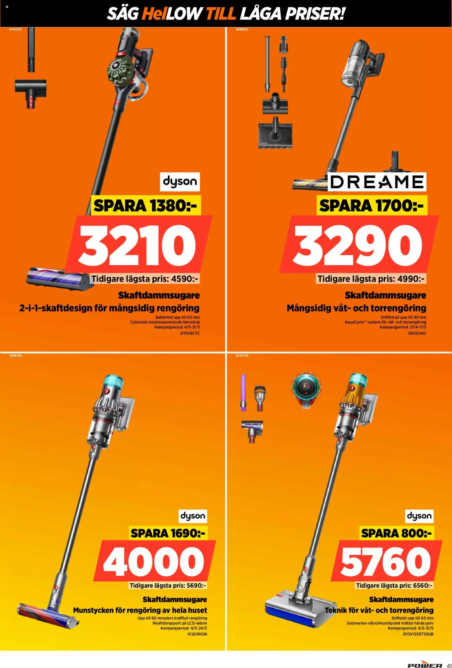 Power reklamblad aktuell från 04.05.2026 | Sida: 41
