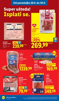 PIKOK Gurmanska salama XXL, 250 g - pregled Lidl kataloga - važi od 24.09.2026 | Strana: 94