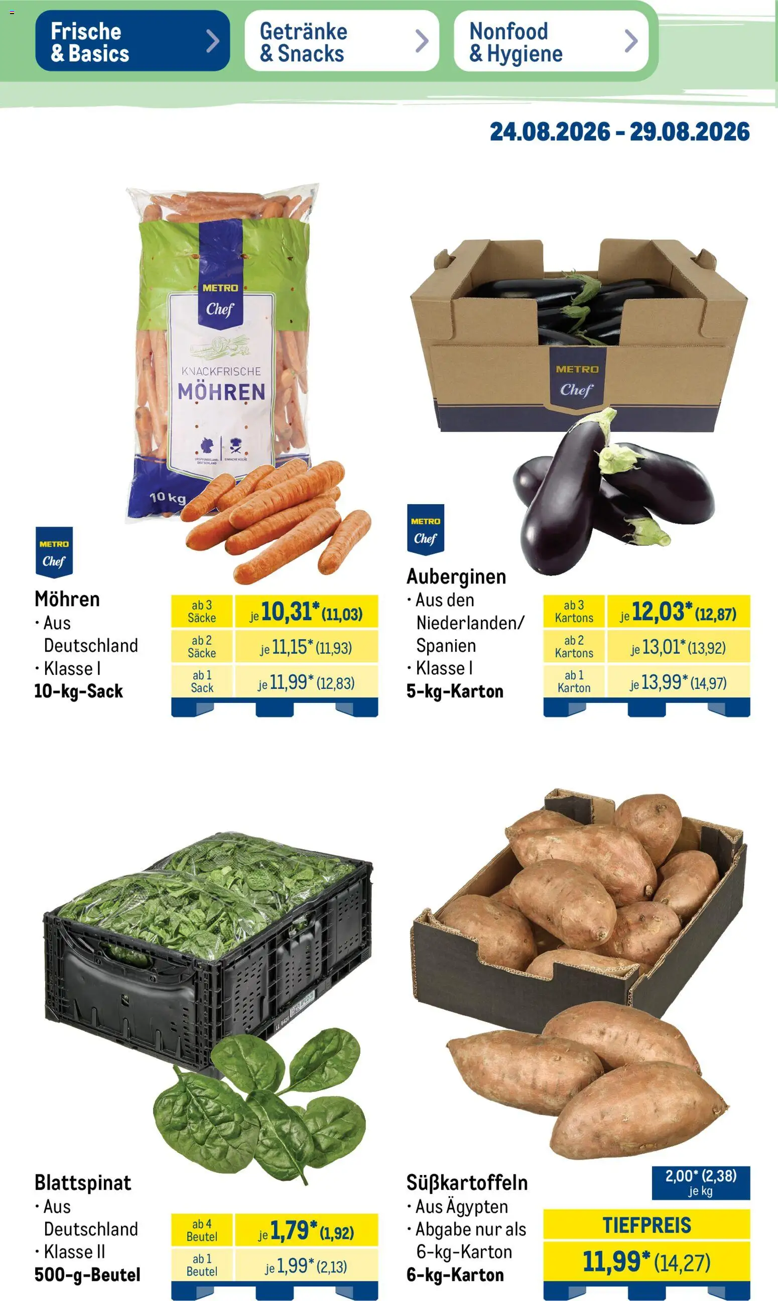 Metro NonFood-Angebote – gültig ab 24.08.2026 | Seite: 39 | Produkte: Mohren