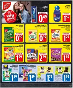 Edeka Prospekt Vilsbiburg ab 14.09.2026 gültig | Seite: 27 | Produkte: Kaugummi, Bananen, Rosinen, Sahne