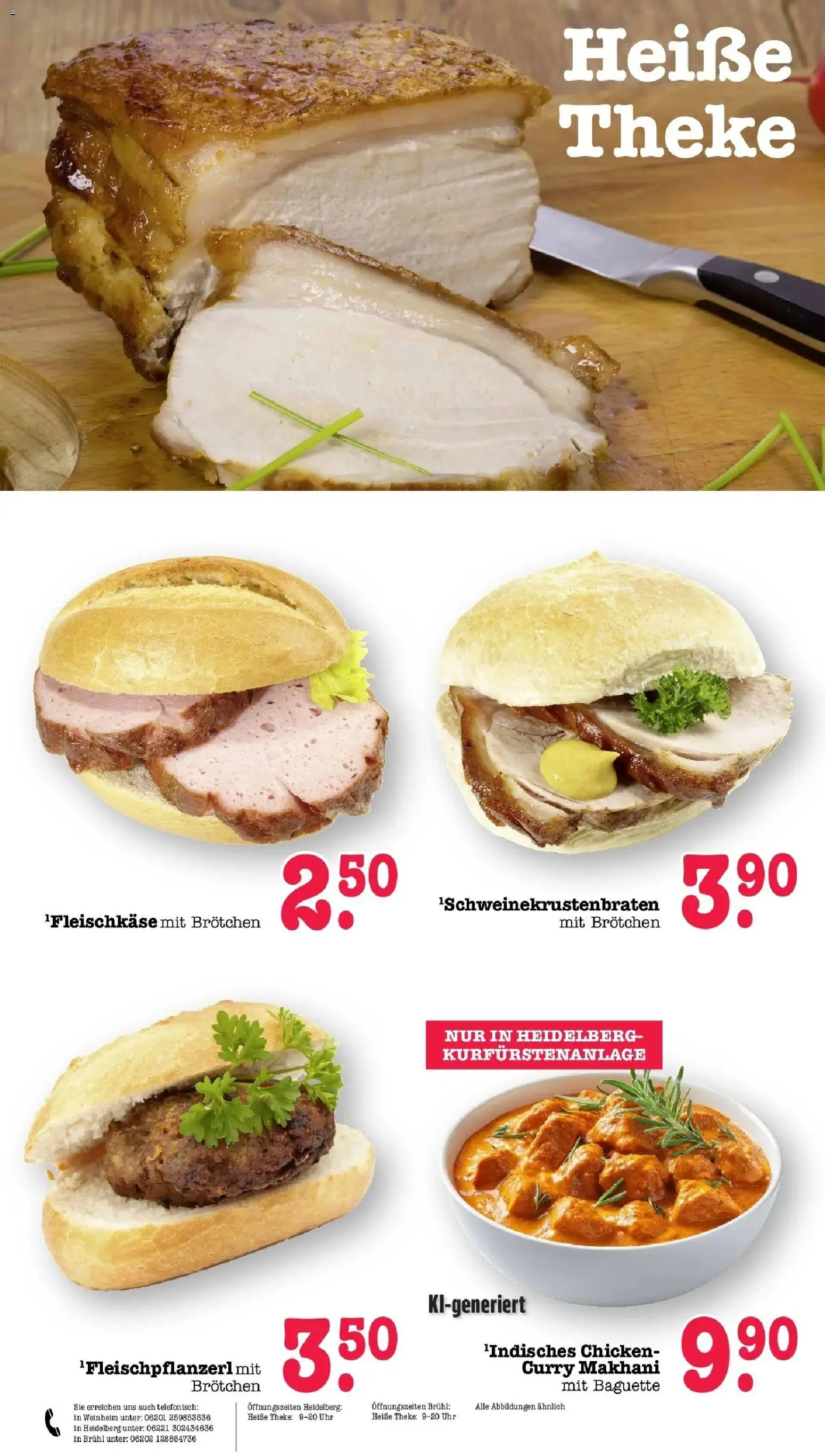 Edeka Prospekt Heidelberg (ab 24.08.2026) » Angebote Online | Seite: 15 | Produkte: Theke, Baguette, Uhr