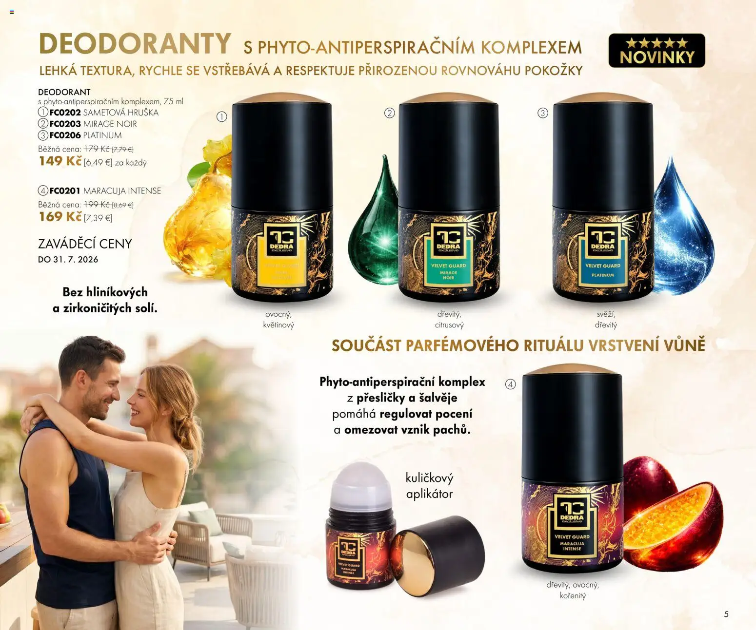 Nové Dedra akcie – leták je platný od 01.07.2026 | Strana: 5