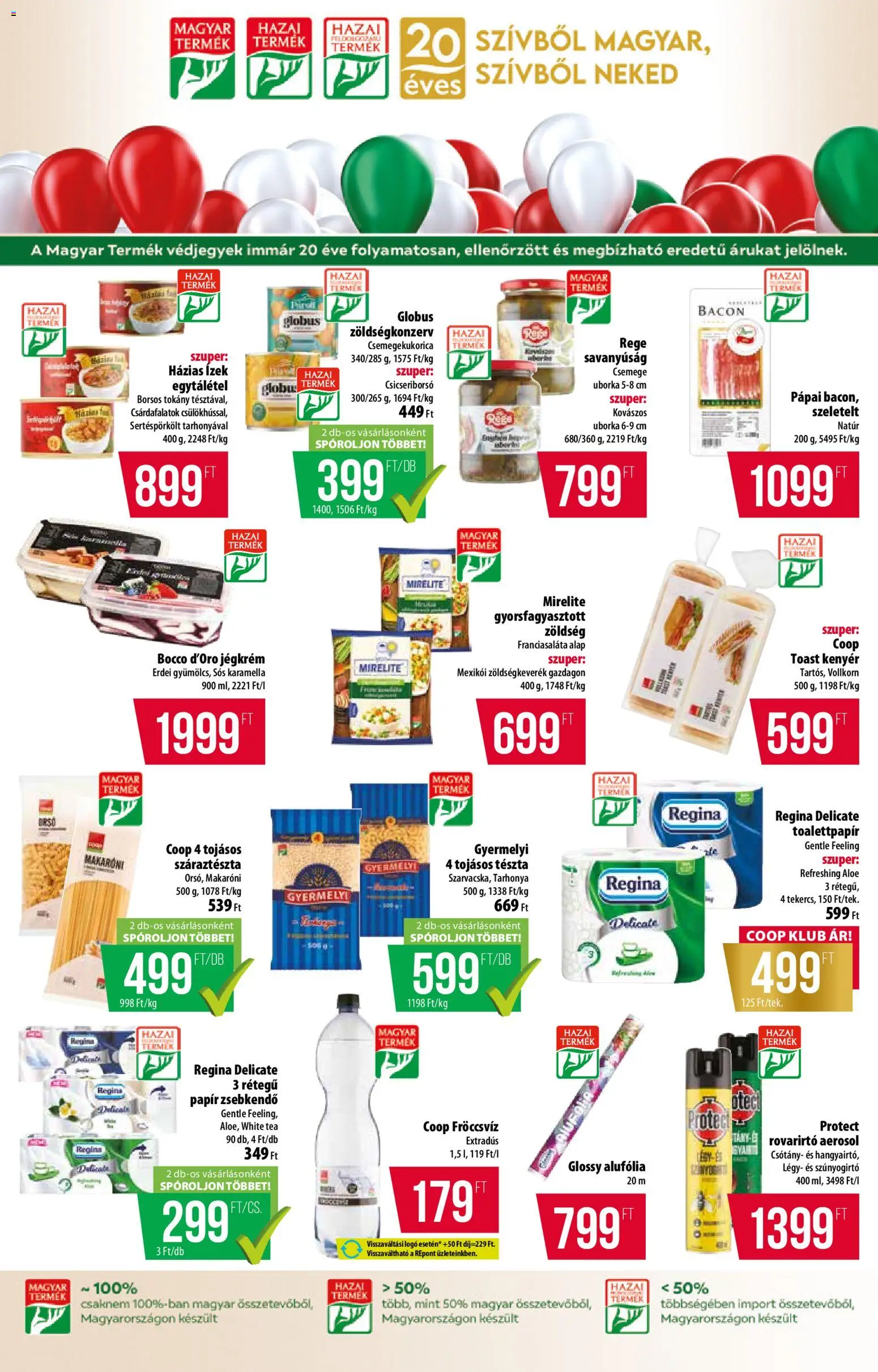 COOP akciós ujság - amely érvényes a következő dátumtól: 07.05.2026 | Oldal: 6