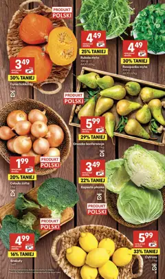 Pogląd oferty "Delikatesy Centrum gazetka" - ważna od 24.09.2026 | Strona: 9 | Produkty: Dynia, Cebula, Dynia Hokkaido, Brokuły