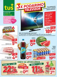 Tuš katalog akcije – veljaven od 01.07.2026