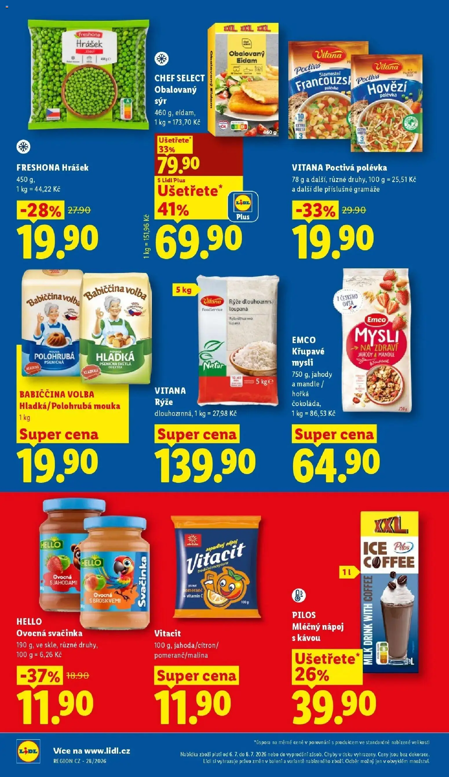 Lidl aktuální leták od 06.07.2026 | Strana: 16 | Produkty: Vitamin c, Rýže, Mysli, Vitacit