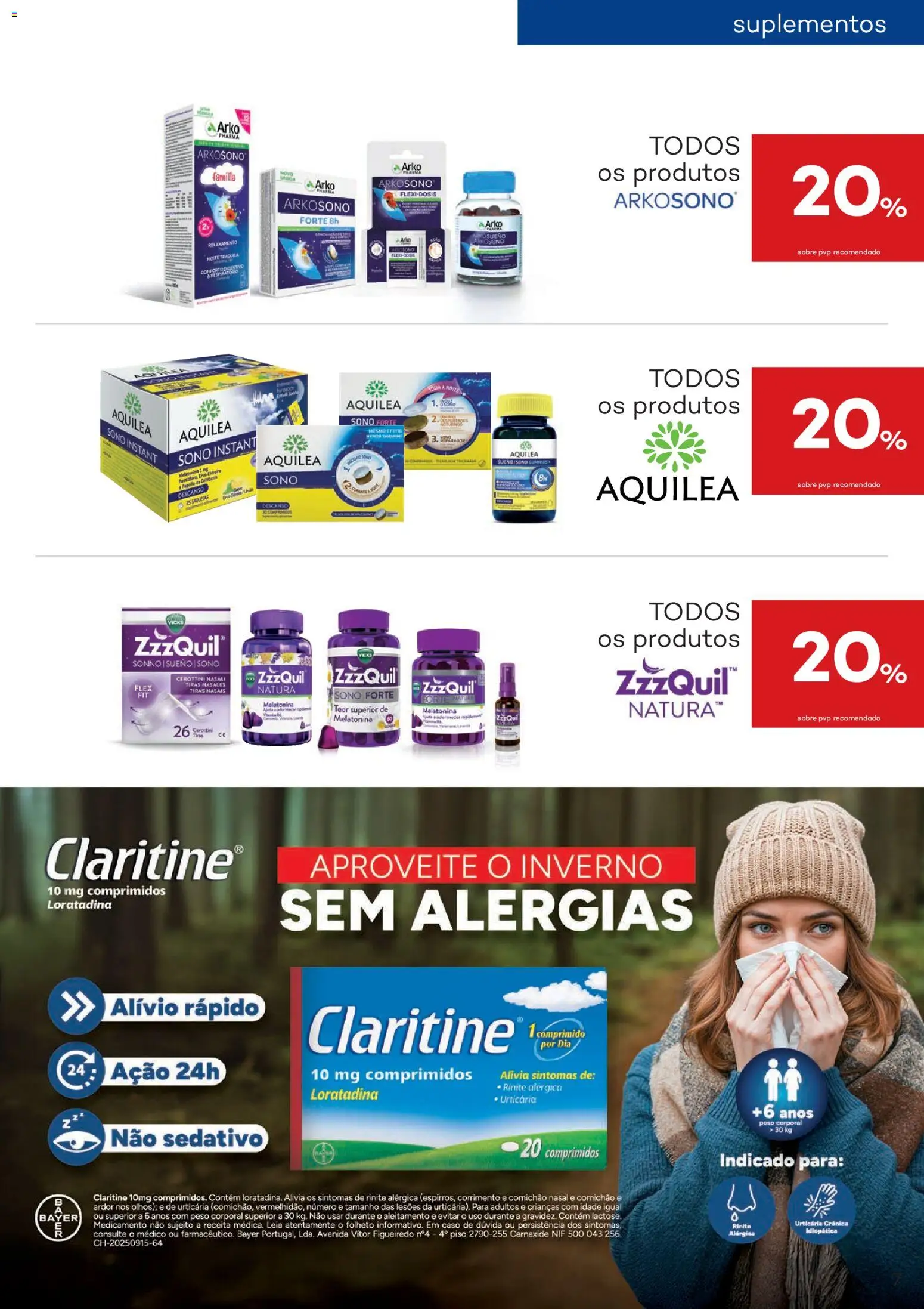 Well’s folheto │ válido de 27/10/2026 | Página: 7 | Produtos: Saquetas, Melatonina