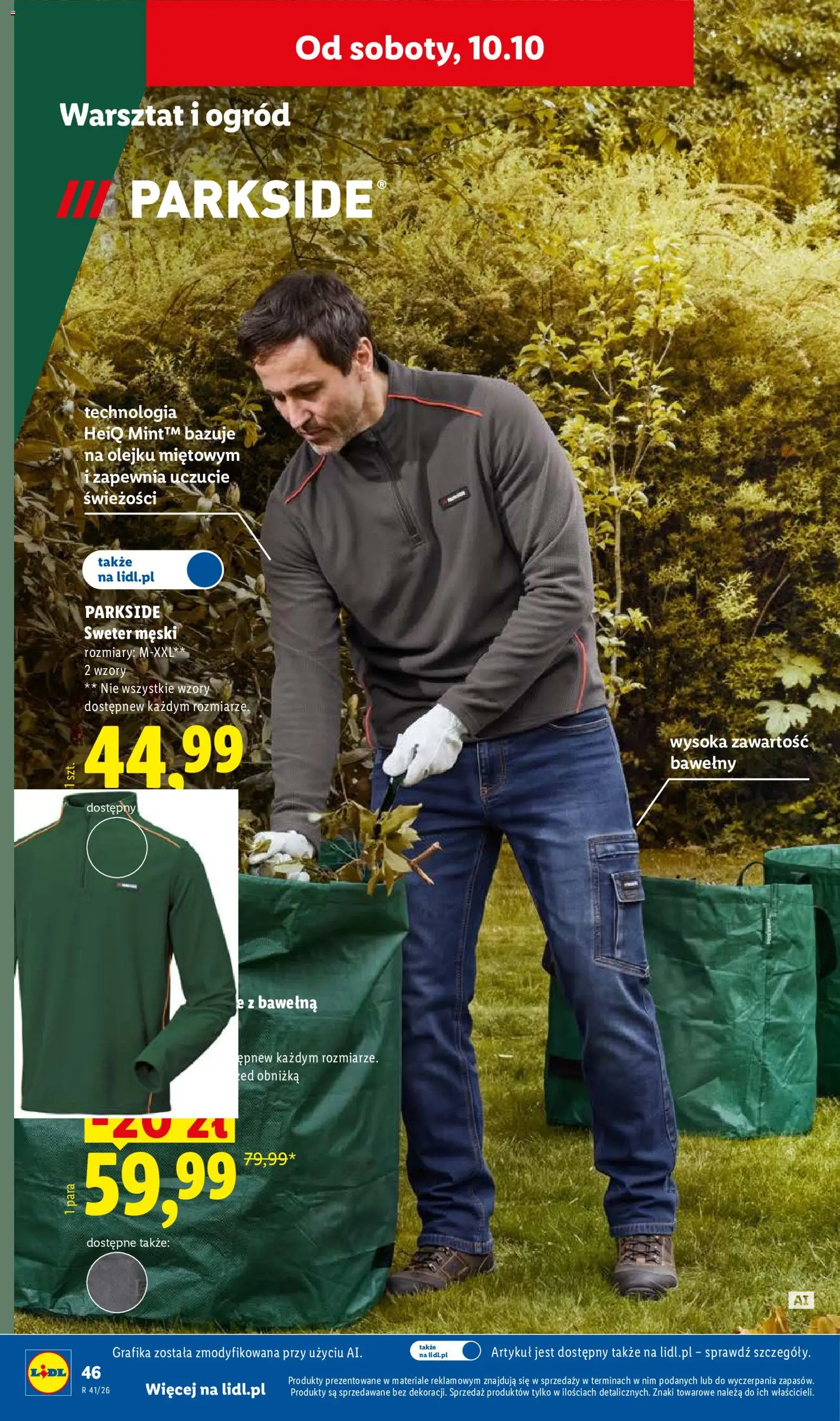 Lidl Polsko katalog od 05.10.2026 | Strana: 56 | Produkty: Parkside