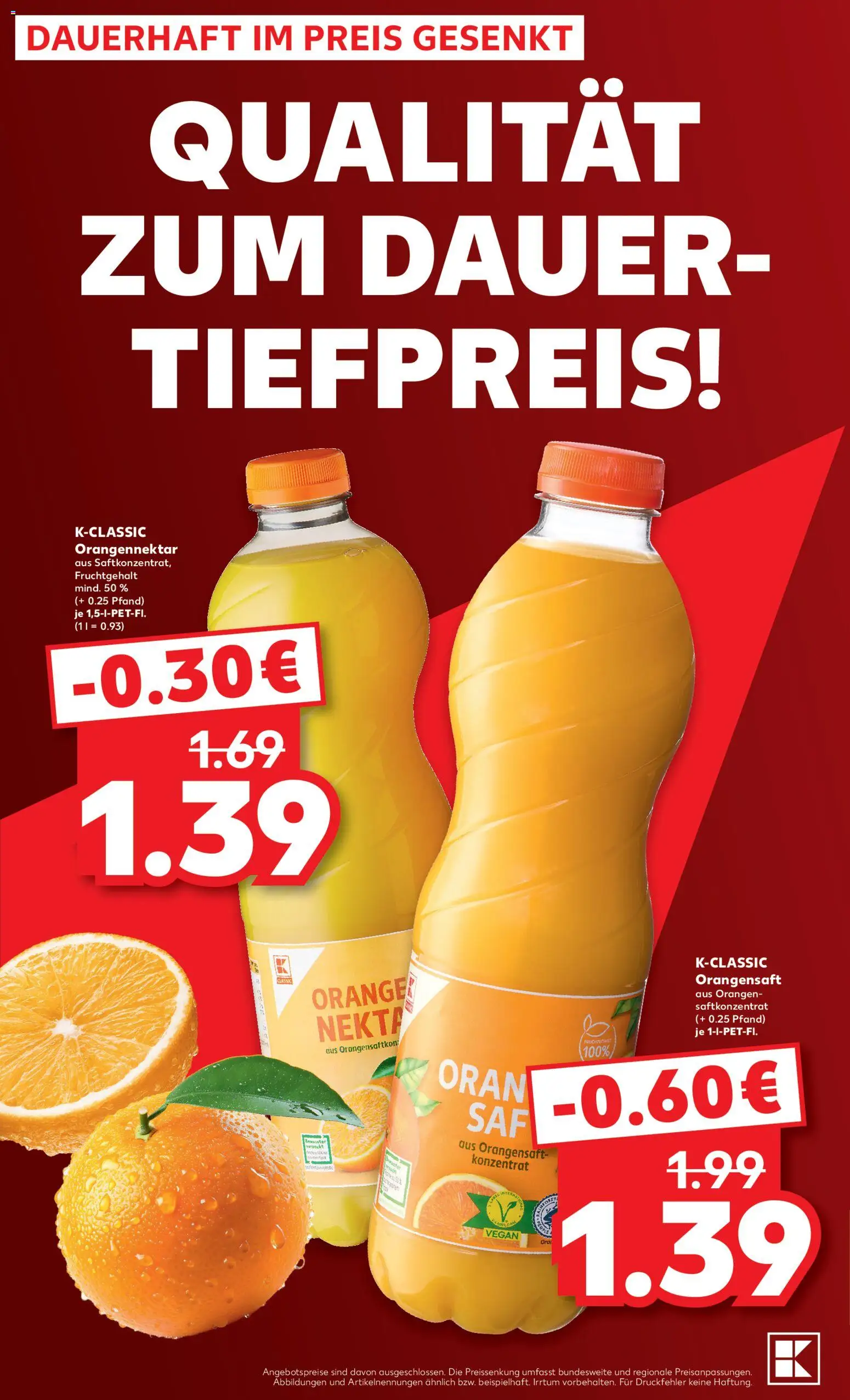 Kaufland Německo leták - Dauerhaft im Preis gesenkt od 01.10.2026 | Strana: 8 | Produkty: Vegan