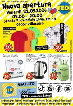 Anteprima del volantino TEDi volantino Villacidro valido a partire dal 18/09/2026