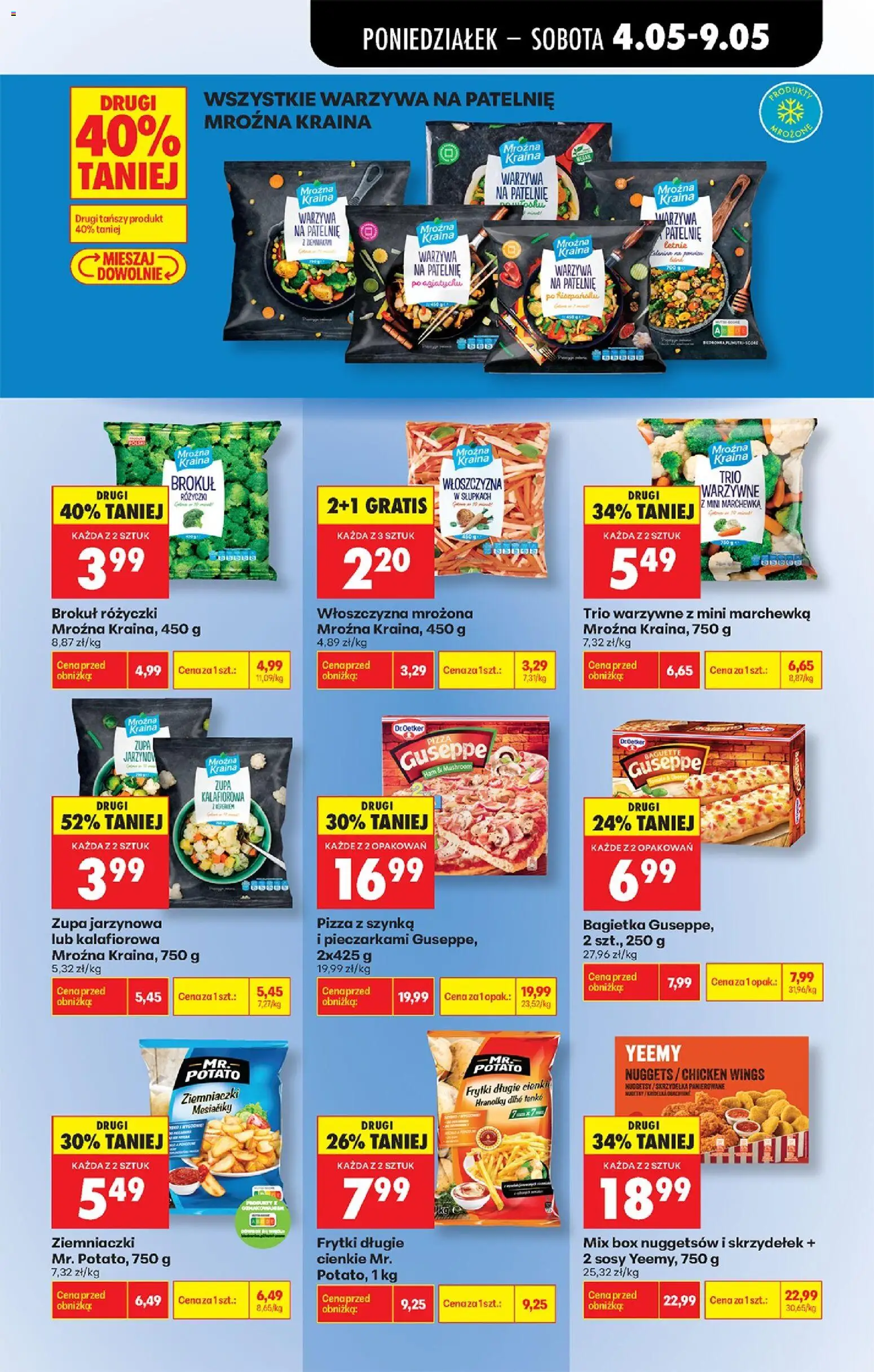 Biedronka Polsko leták od 04.05.2026 | Strana: 43 | Produkty: Box, Nugetky, Pizza, Hranolky