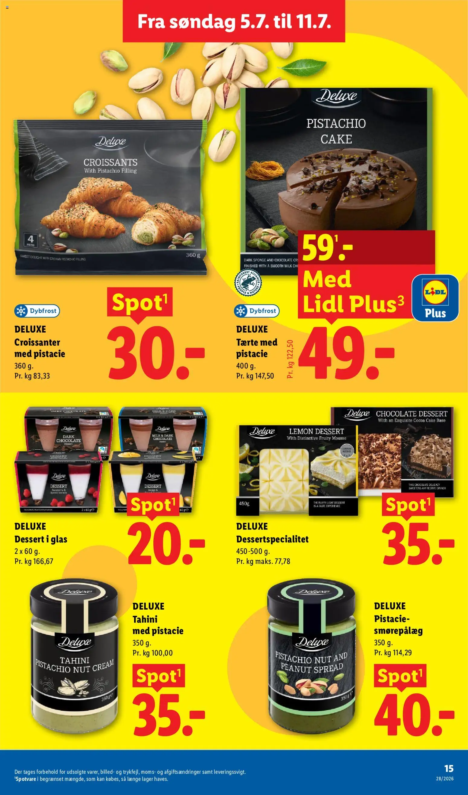 Lidl tilbudsavis – gyldig fra 05/07/2026 | Side: 31 | Produkter: Croissanter, Is, Søm