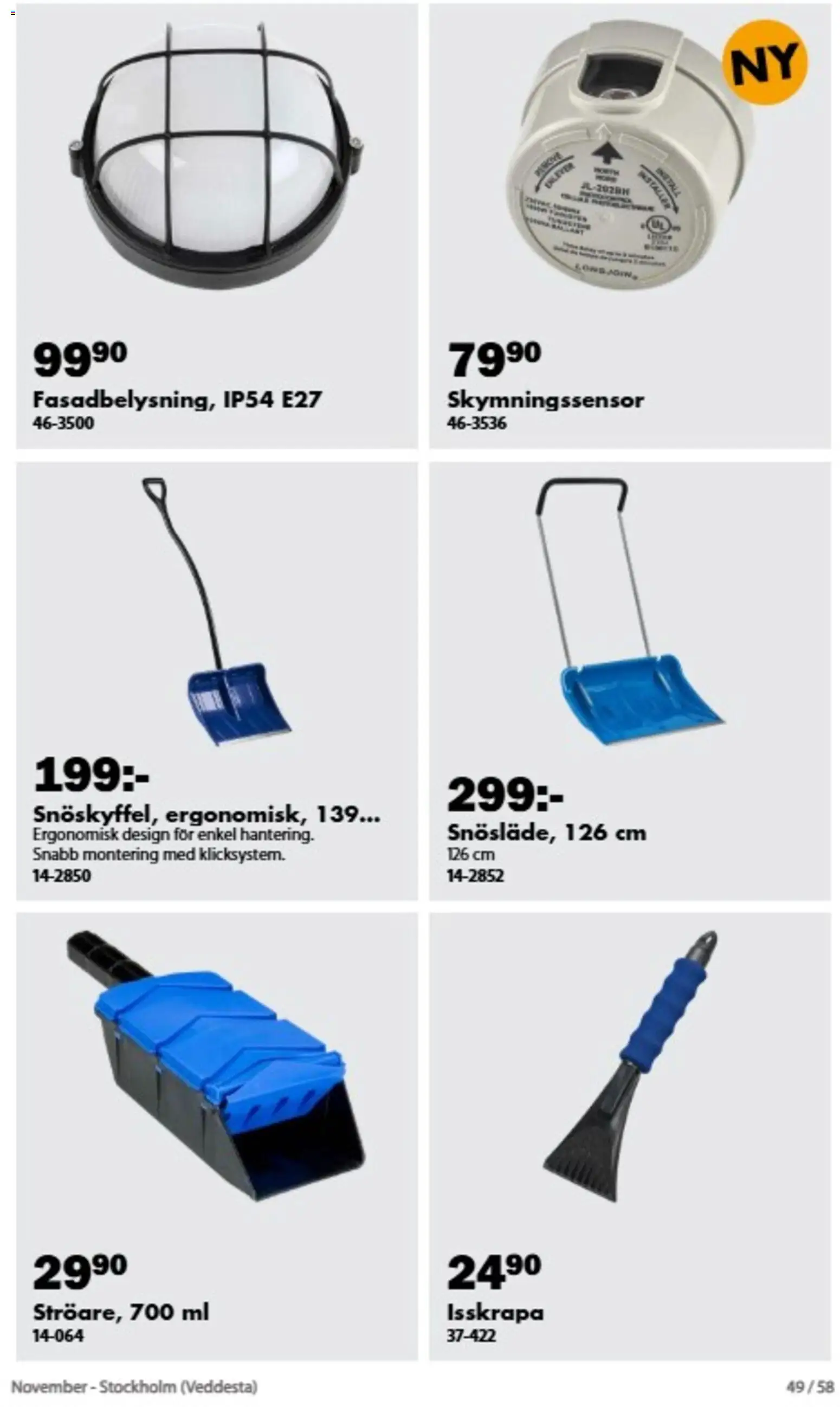 Biltema reklamblad aktuell från 23/10/2026 | Sida: 50