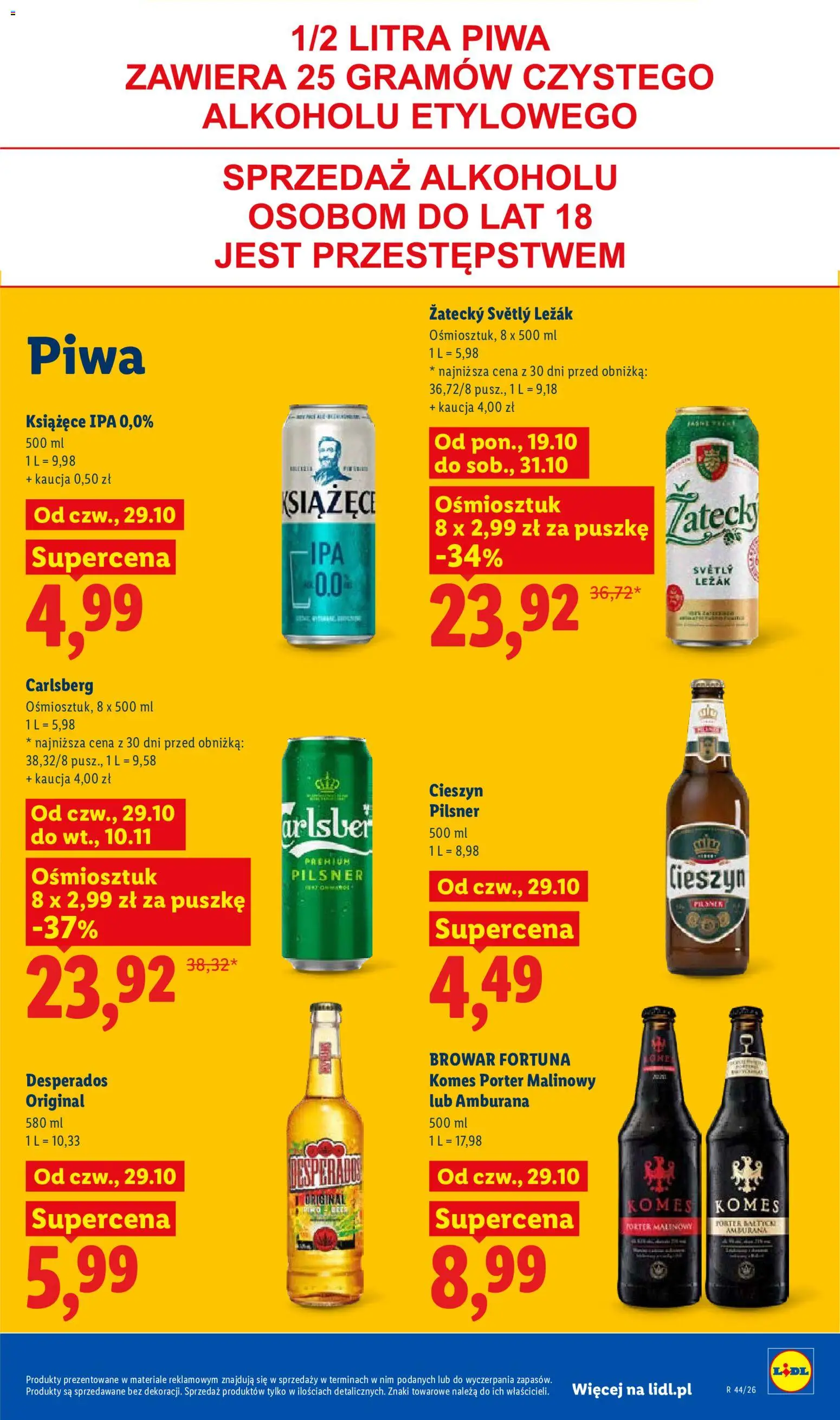 Lidl gazetka od 29.10.2026 | Strona: 89