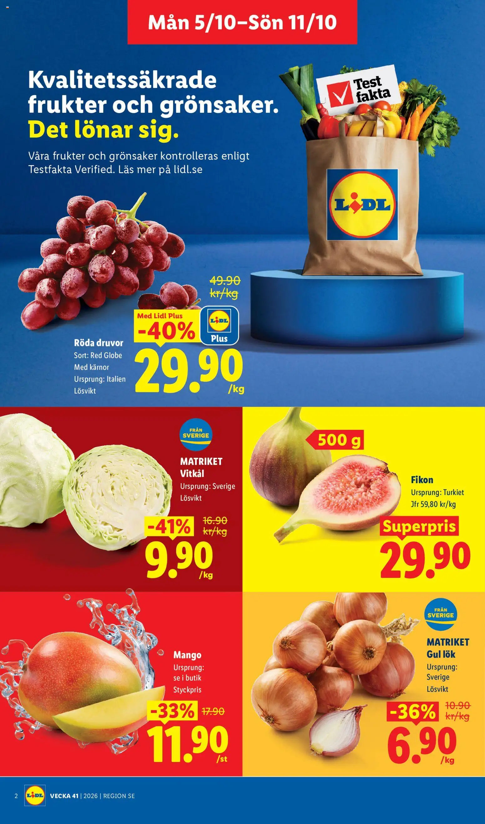 Lidl reklamblad aktuell från 05/10/2026 | Sida: 2