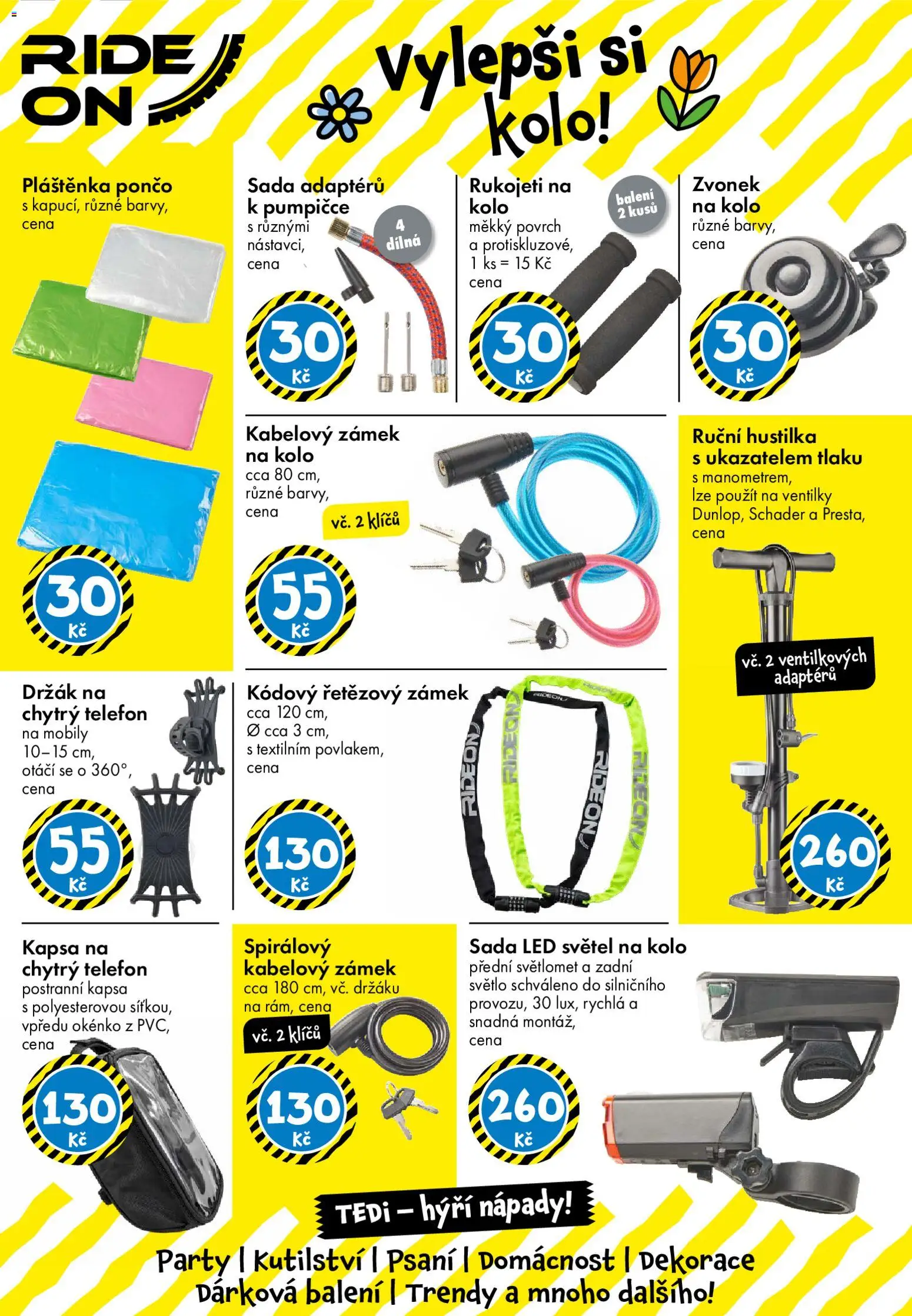 TEDi leták od 13.03.2026 | Strana: 36 | Produkty: Telefon, Zvonek, Pláštěnka, Dekorace