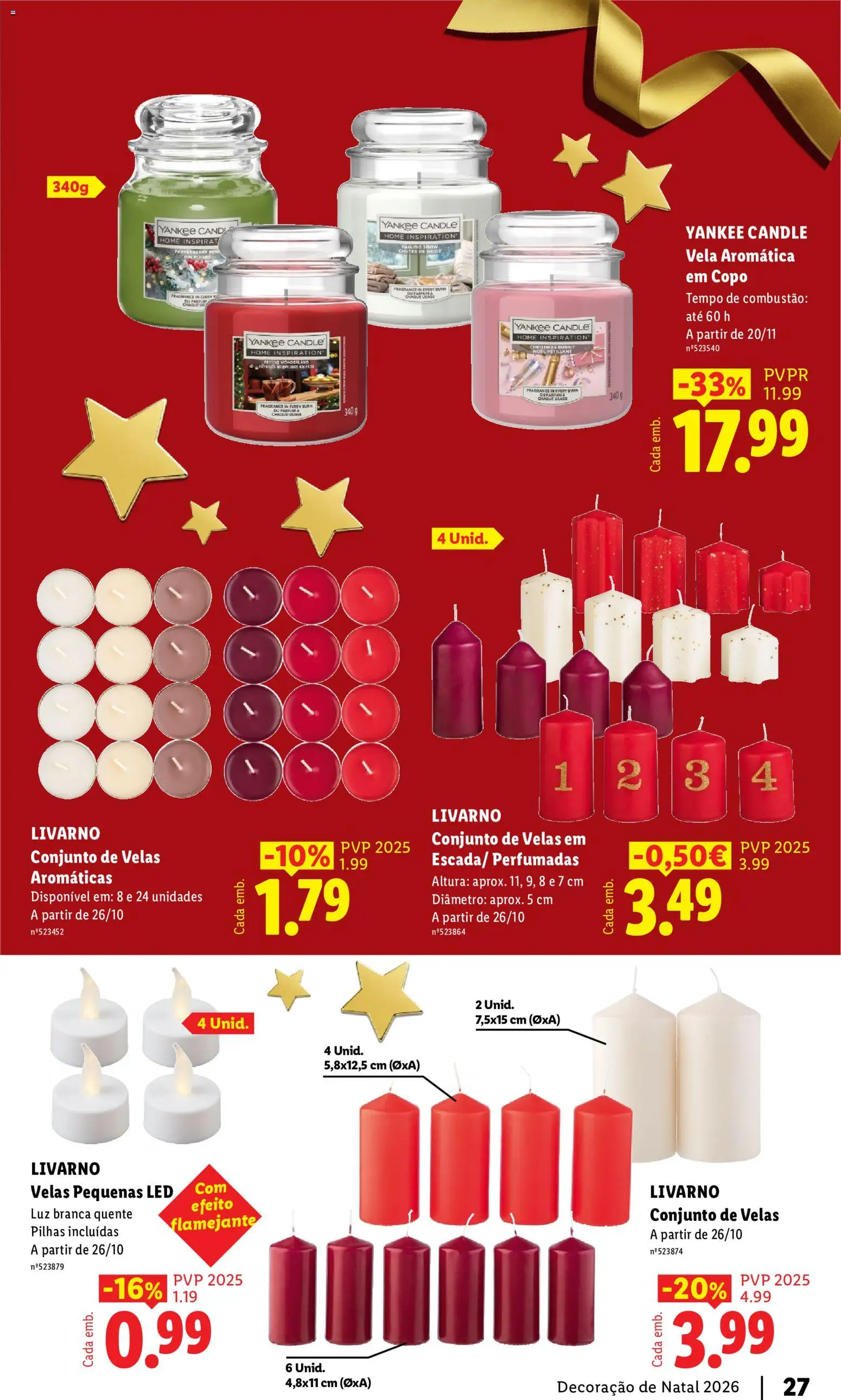 Lidl Folheto Especial Decoração de Natal │ válido de 26/10/2026 | Página: 27