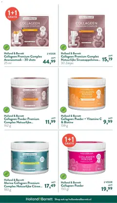 Holland & Barrett folder - Voorbeeld van een folder van Holland & Barrett, geldig van 03-08-2026 | Pagina: 7 | Producten: Poeder, Vitamine C