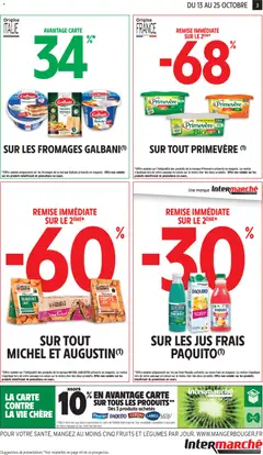 Intermarché - Prévisualisation de Intermarché Découvrez nos offres de la semaine valide à partir de 13/10/2026 | Page: 3 | Produits: Citronnade, Jus frais, Beurre, Noix