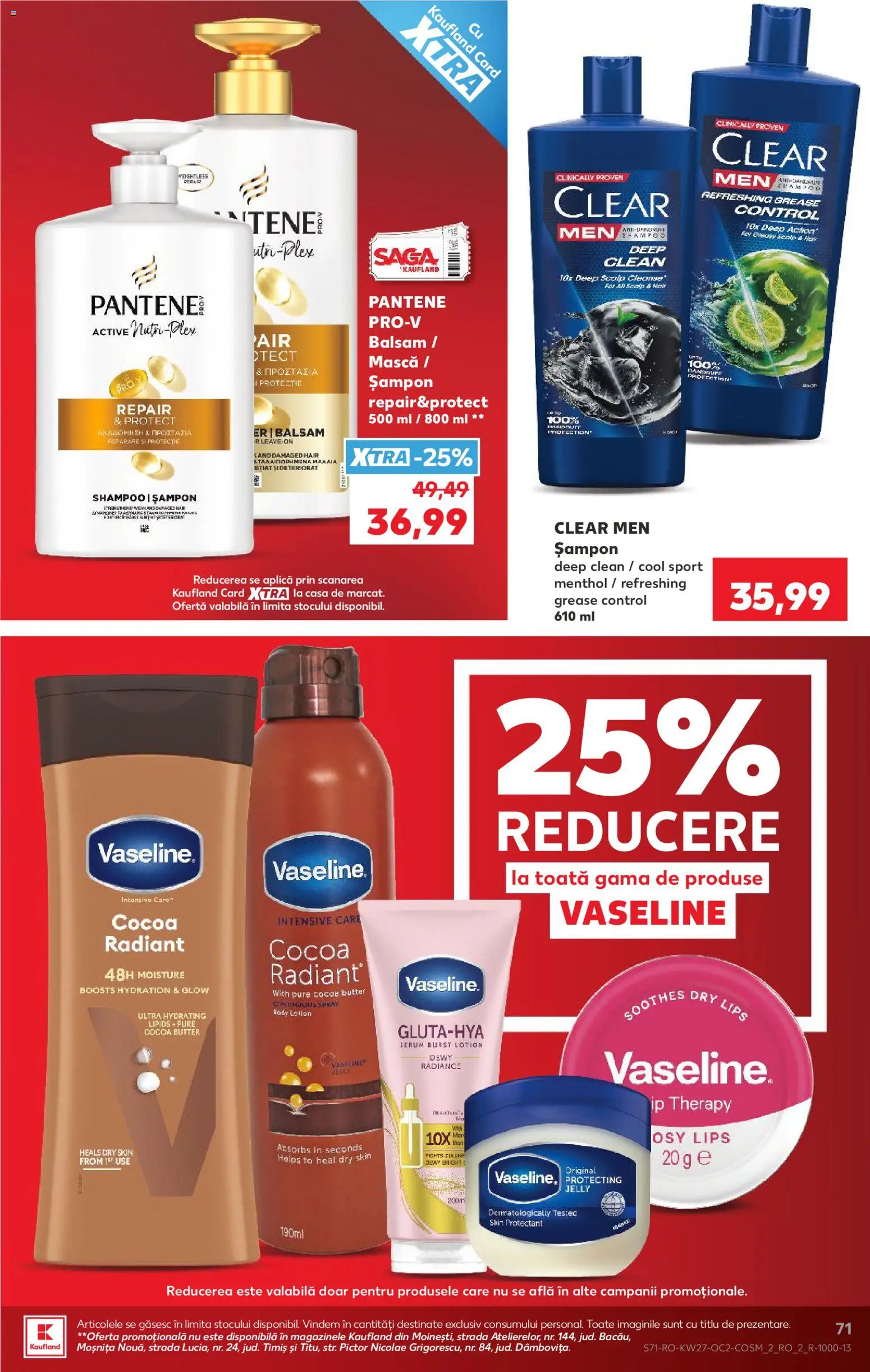 Noul catalog Kaufland – valabil de la 01.07.2026 | Pagină: 71 | Produse: Serum, Pomelo, Body, Balsam