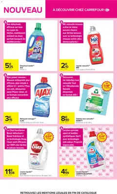 Carrefour - Prévisualisation de Carrefour Innovations août valide à partir de 04/08/2026 | Page: 10 | Produits: Vaisselle, Ajax, Lessive liquide Le Chat, Mousse