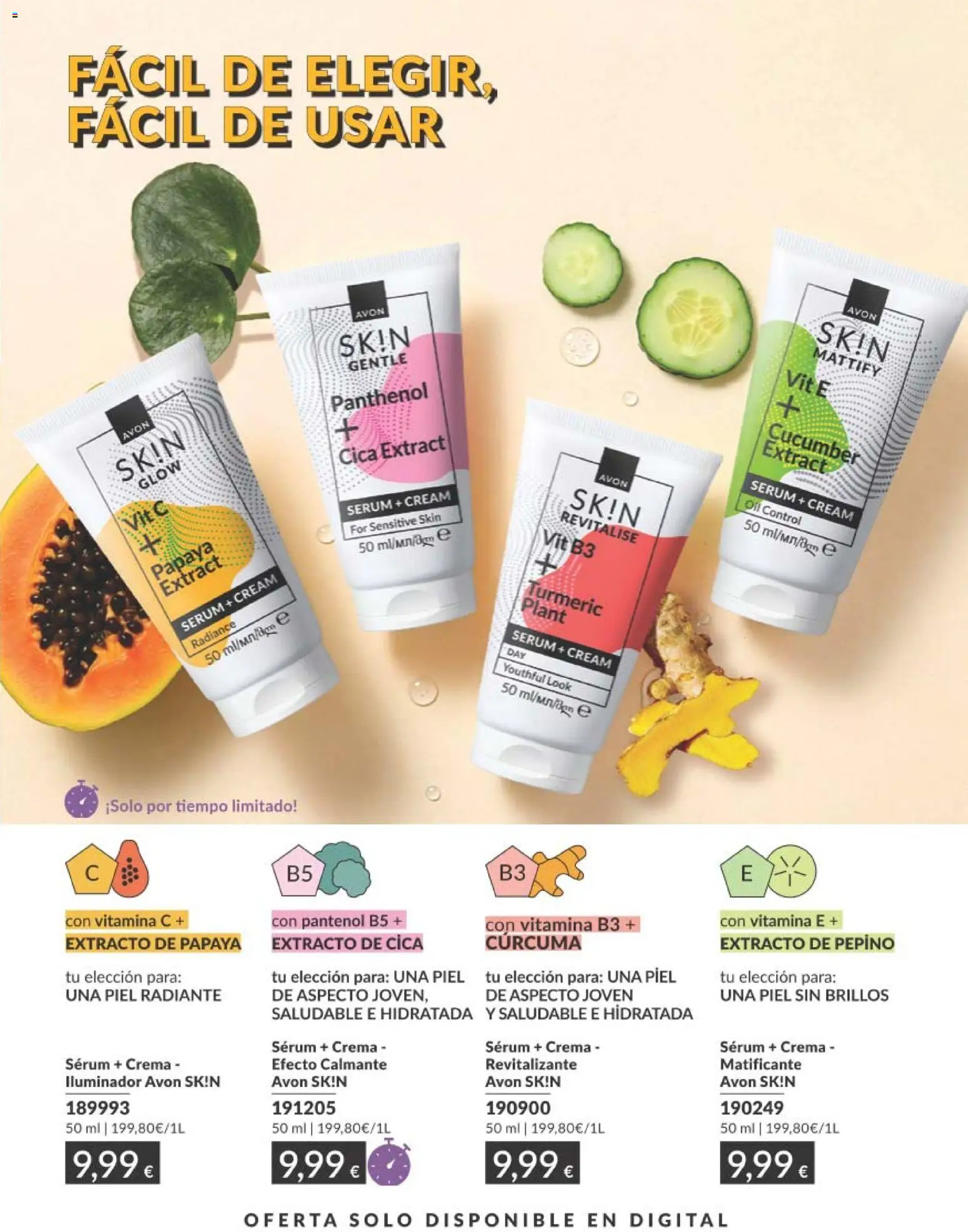 Catálogo AVON campaña 8 │ válido desde el 01/08/2026 | Página: 193 | Productos: Στιγμιαίος καφές, Iluminador, Sérum, Crema