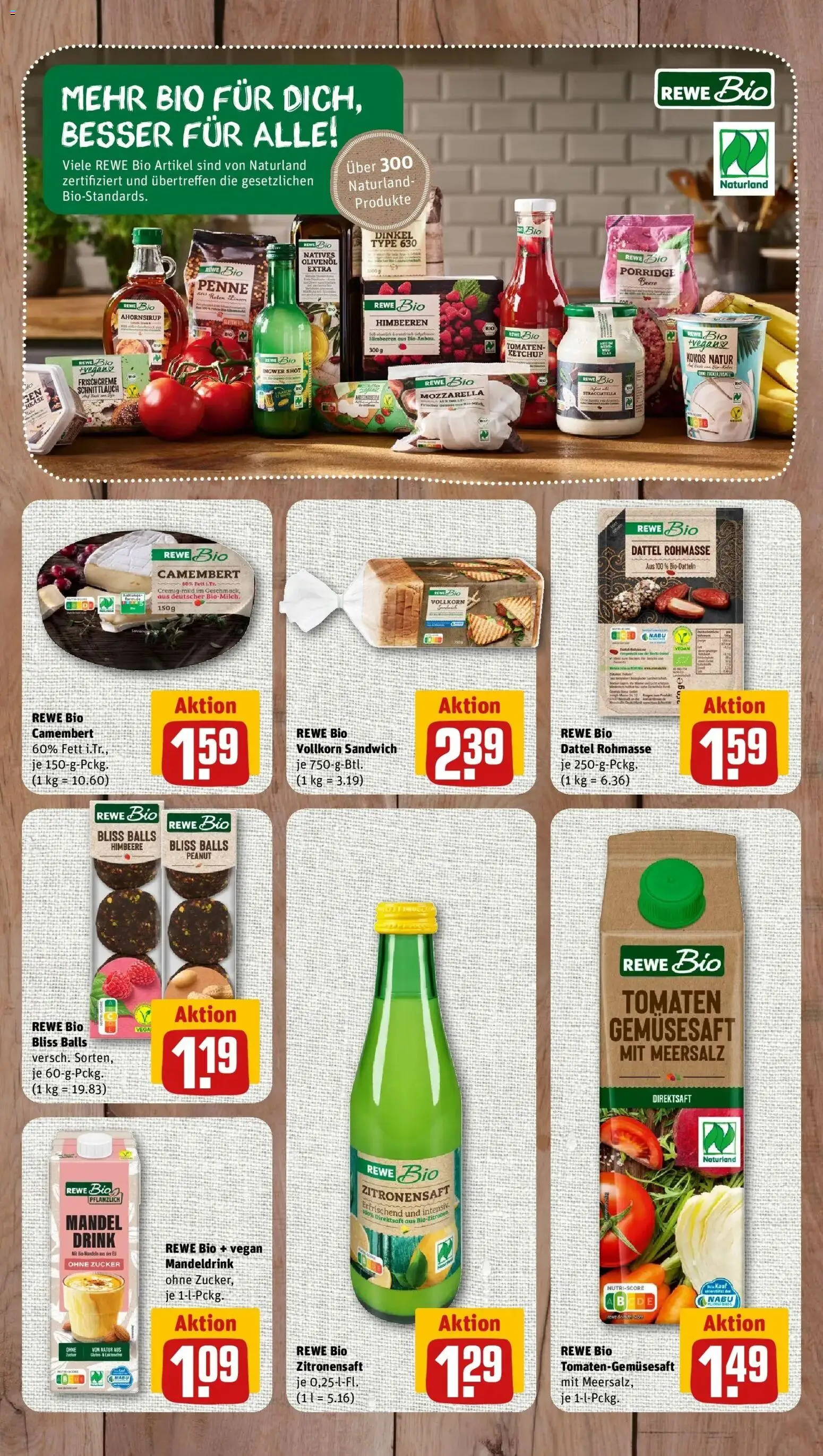 REWE Prospekt ab 05.10.2026 zum Blättern » Angebote | Seite: 7 | Produkte: Himbeeren, Zucker, Dattel, Himbeere