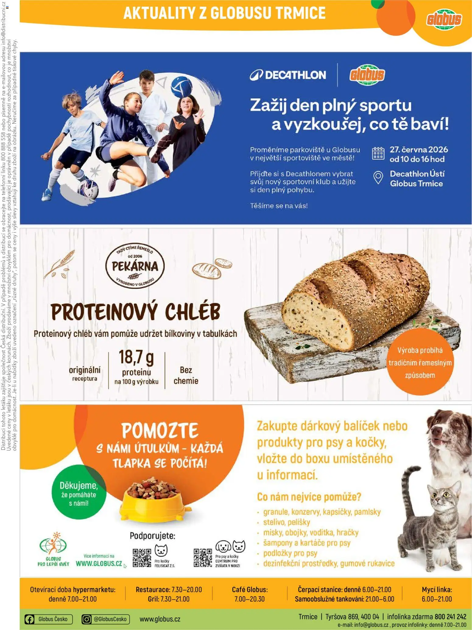 Globus leták - Trmice od 10.06.2026 | Strana: 47 | Produkty: Rukavice, Hračky, Pekárna, Šampony
