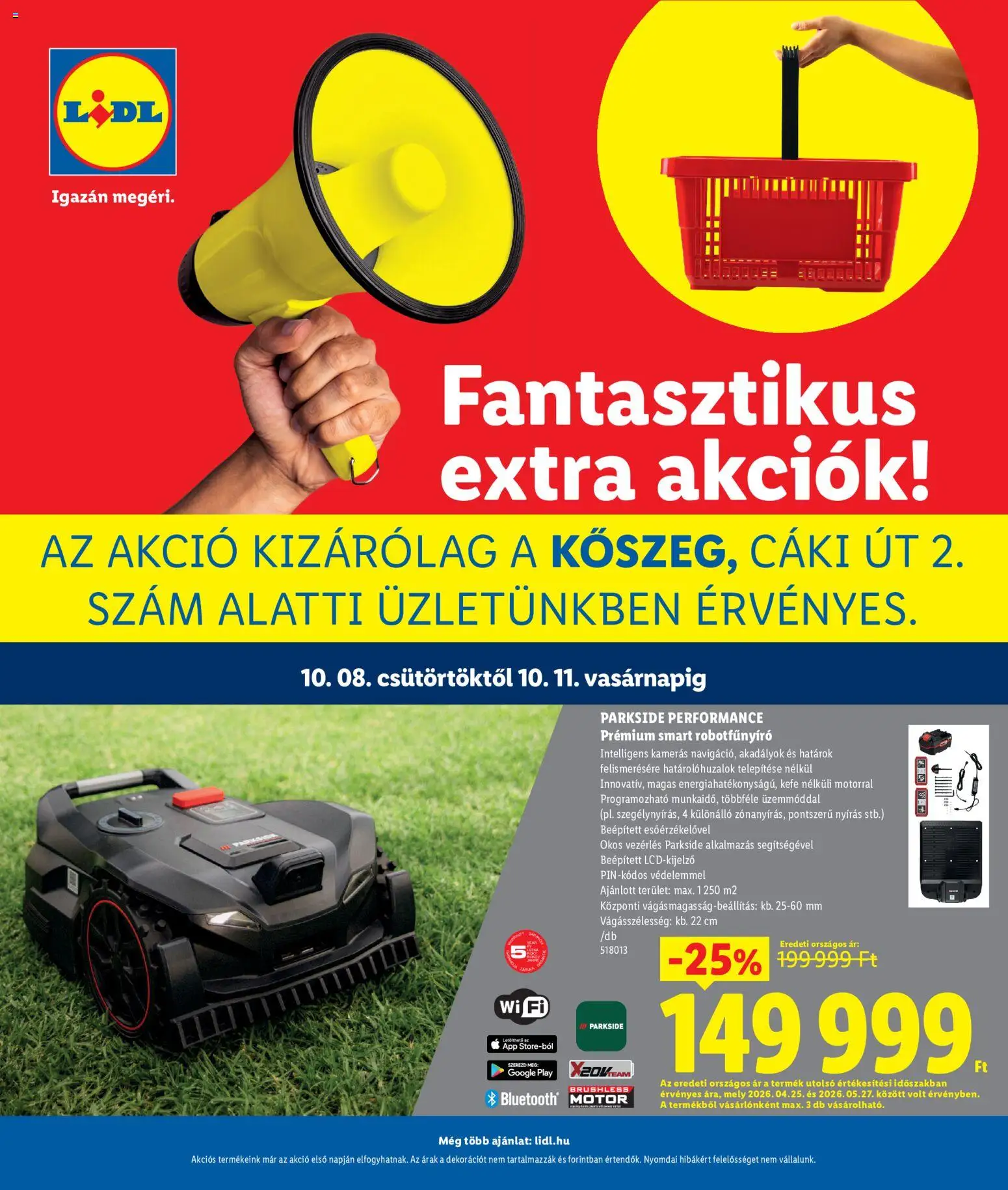 Lidl Kőszeg Csütörtök, 8 Október Friss Termékek