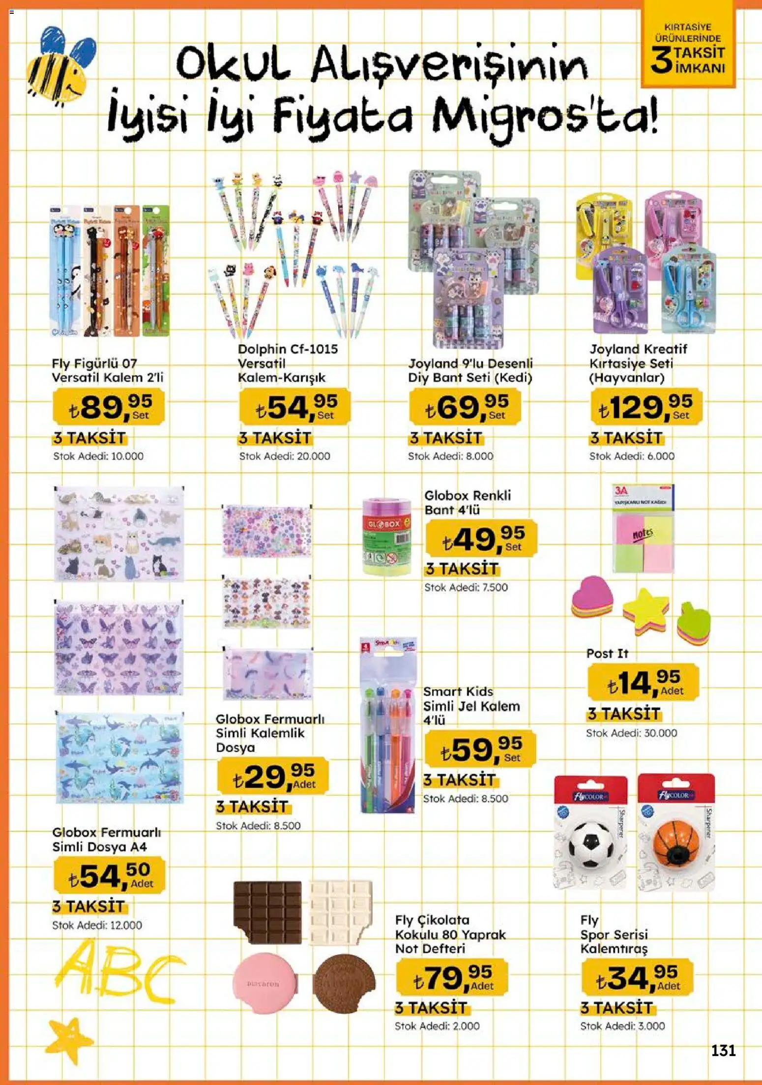 Migros Katalog - 5M Migroskop Dijital - 10 Eylül 2026 tarihinden itibaren geçerlidir | Sayfa: 131 | Ürünler: Not defteri, Çikolata, Kalemlik, Bant