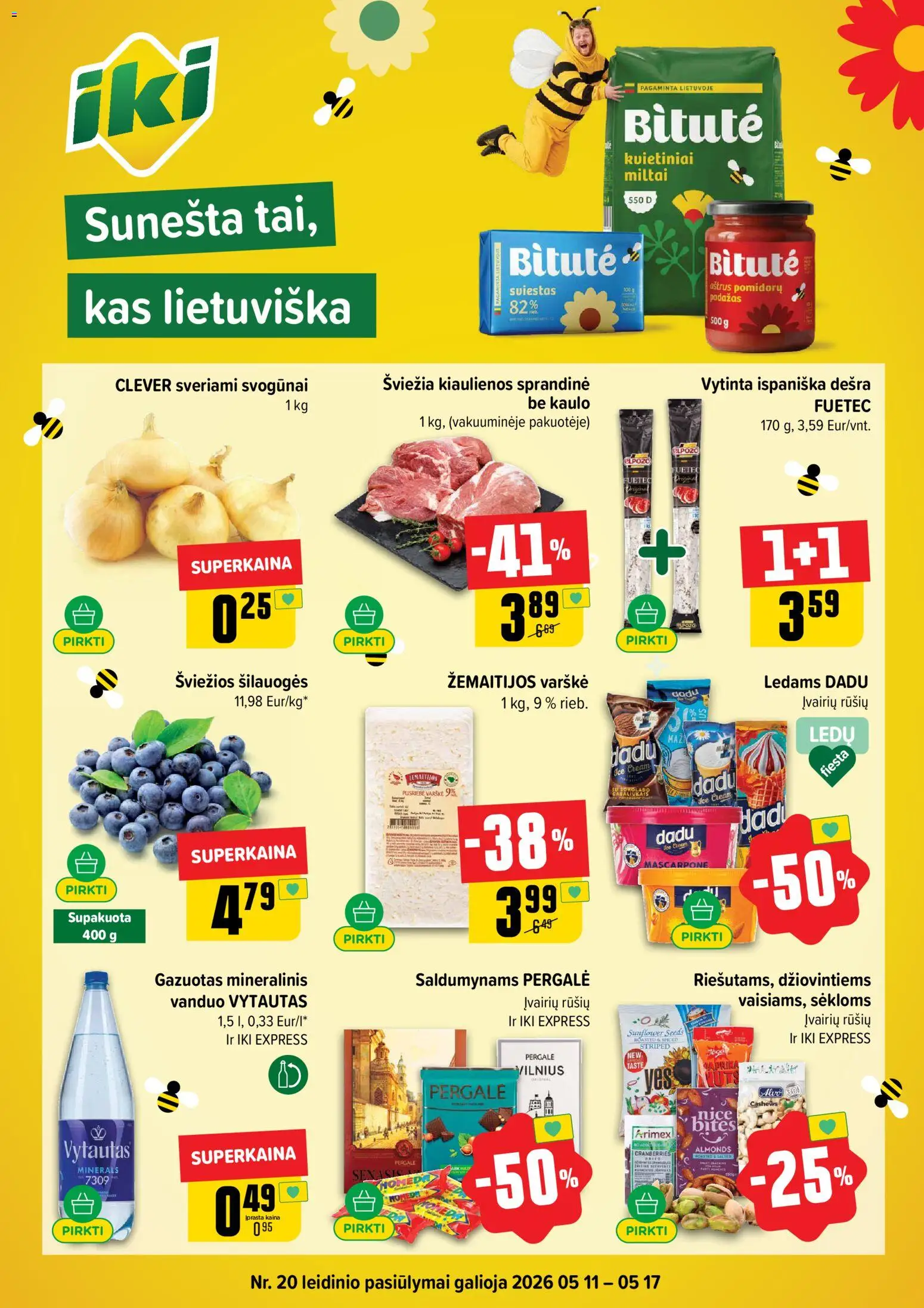 IKI akcijos nuo 11.05.2026 | Puslapis: 1