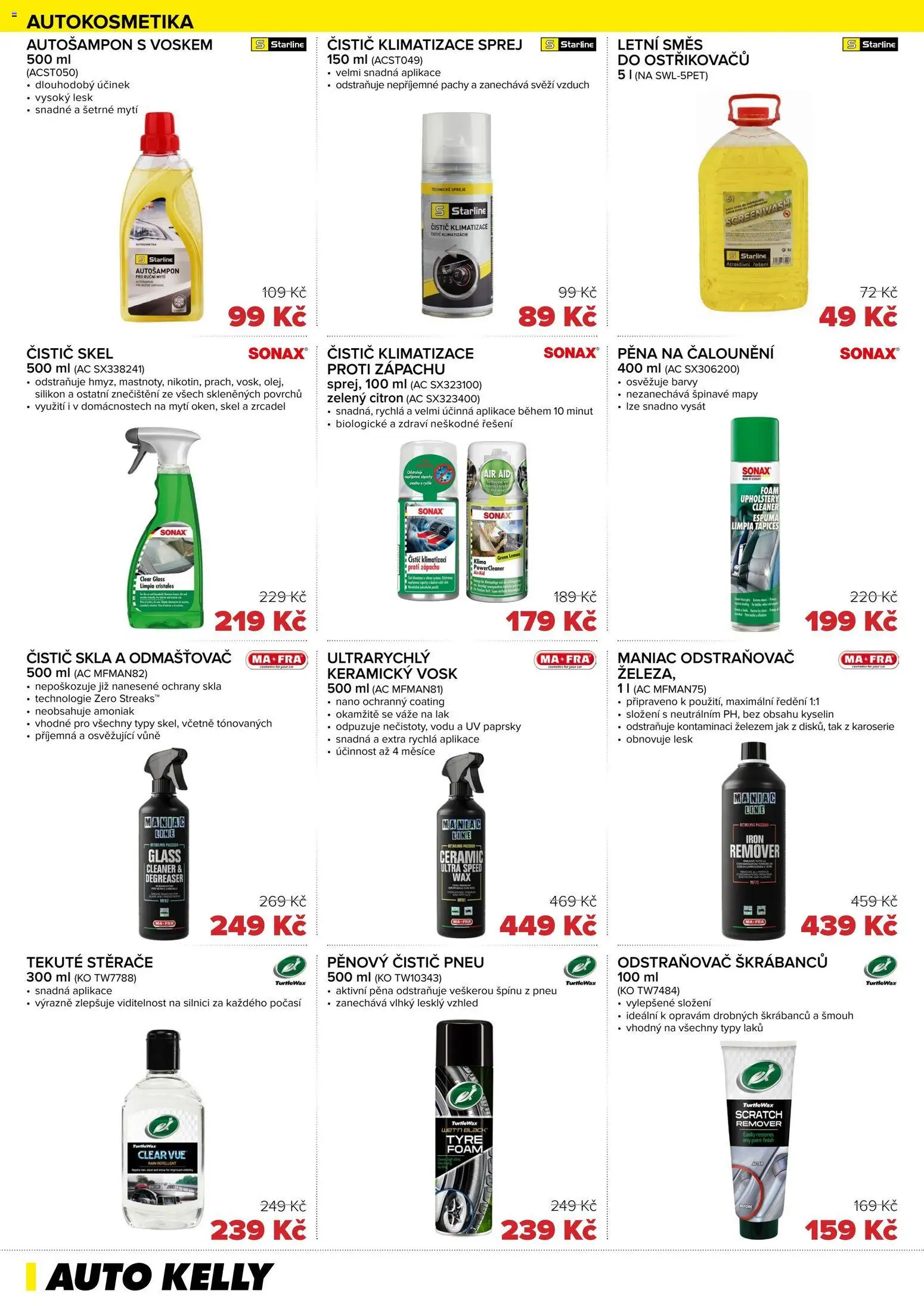 Auto Kelly leták od 30.06.2026 | Strana: 8 | Produkty: Citron, Barvy, Aktivní pěna, Odmašťovač