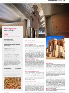 Vista previa Viajes El Corte Inglés Africa y Oriente Medio válido desde el 01.01.2026 | Página: 85 | Productos: Navegación