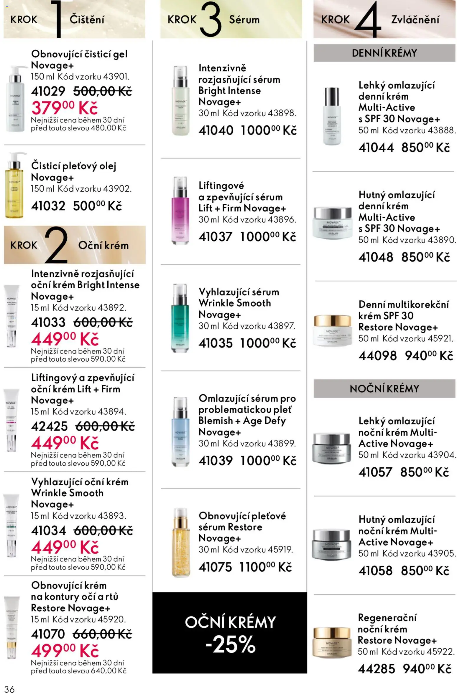 Oriflame katalog č. 05/2026 od 25.03.2026 | Strana: 36 | Produkty: Olej, Sérum, Krém