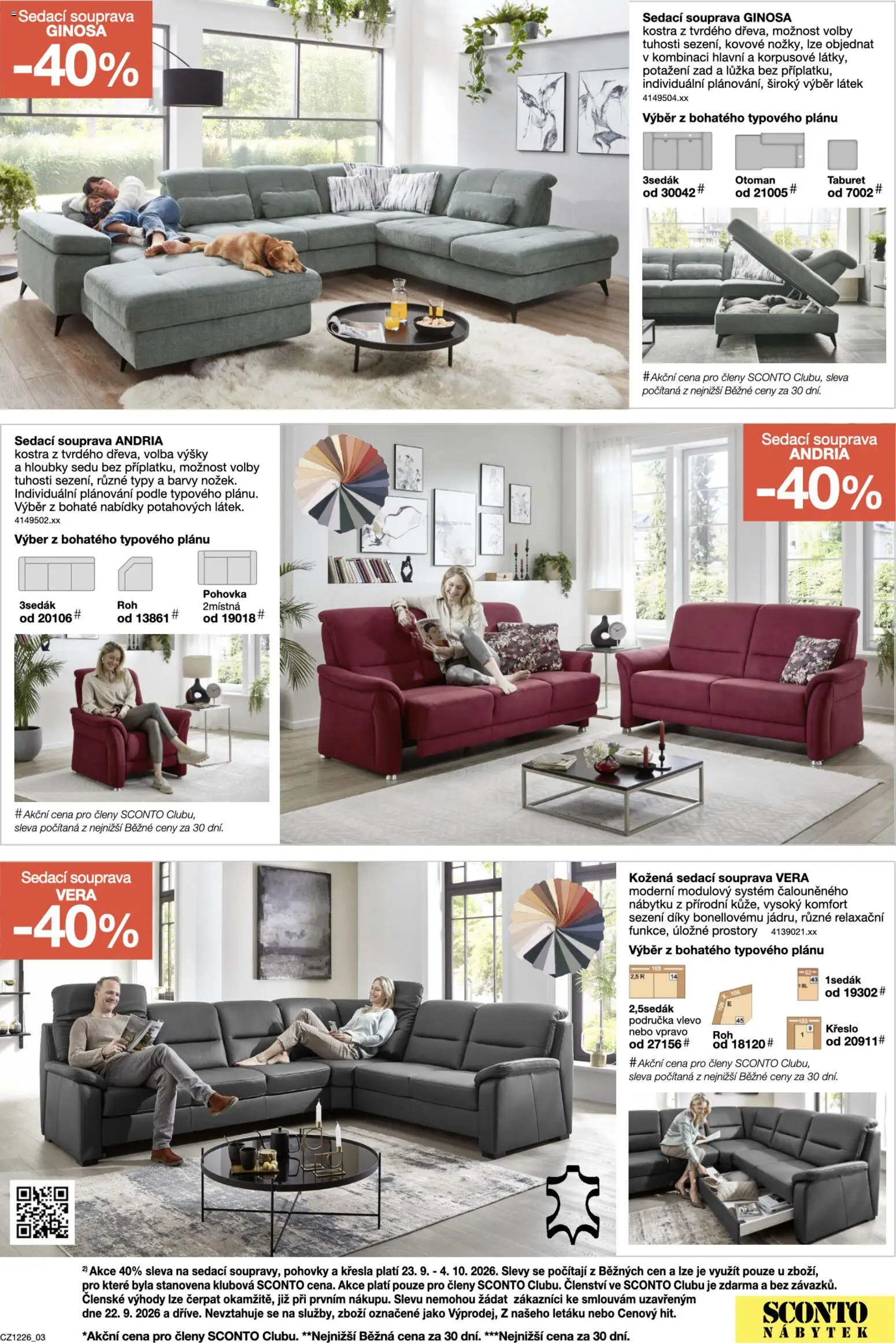 Sconto nábytek leták od 23.09.2026 | Strana: 3